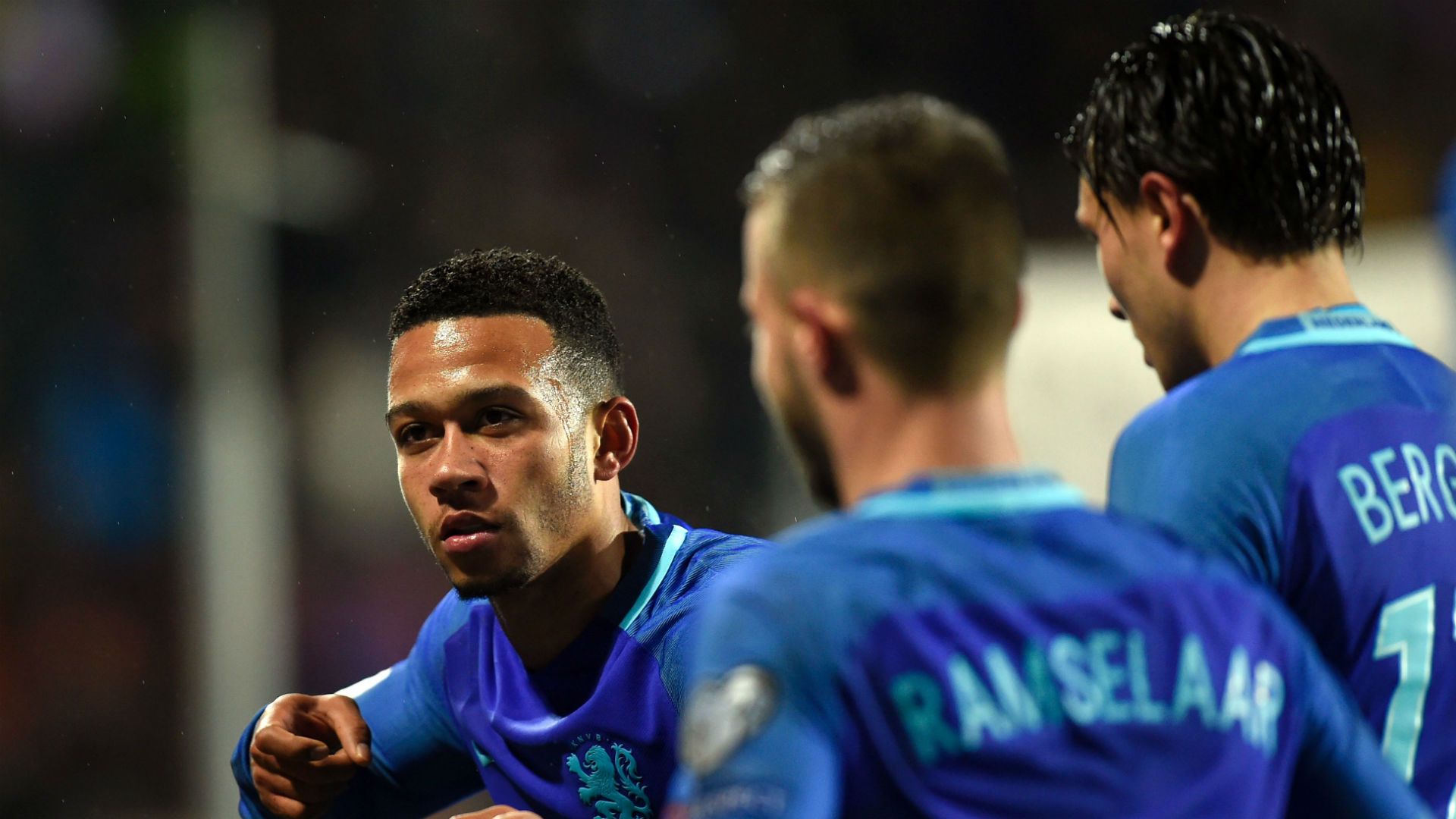 Memphis Depay World Cup qualifying Luxembourg vs Netherlands 131116