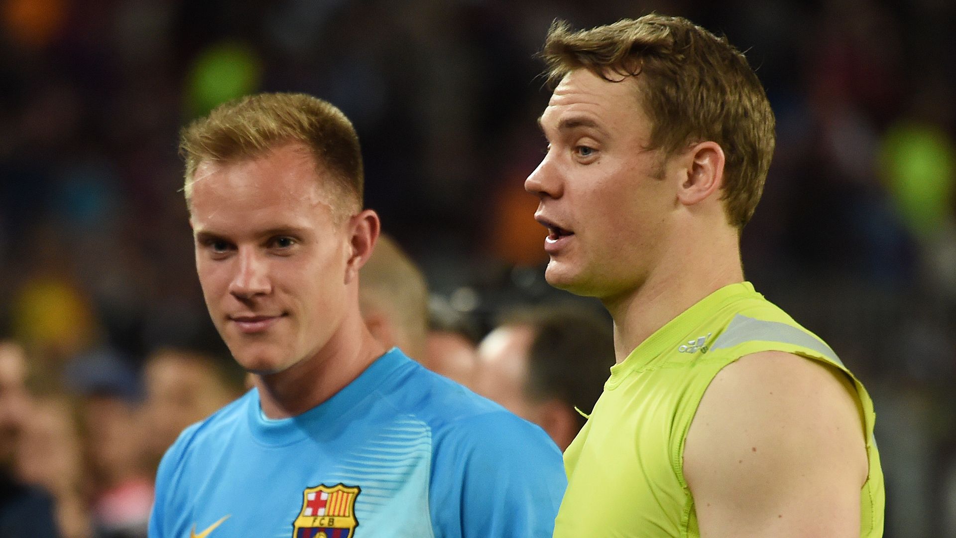 Marc-Andre ter Stegen FC Barcelona Manuel Neuer FC Bayern München 15052015