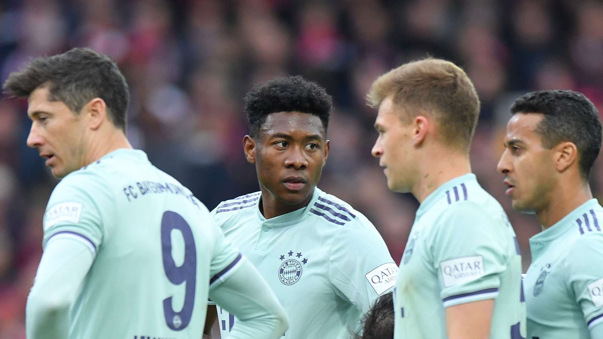 FC Bayern München Lewandowski Alaba Kimmich Thiago