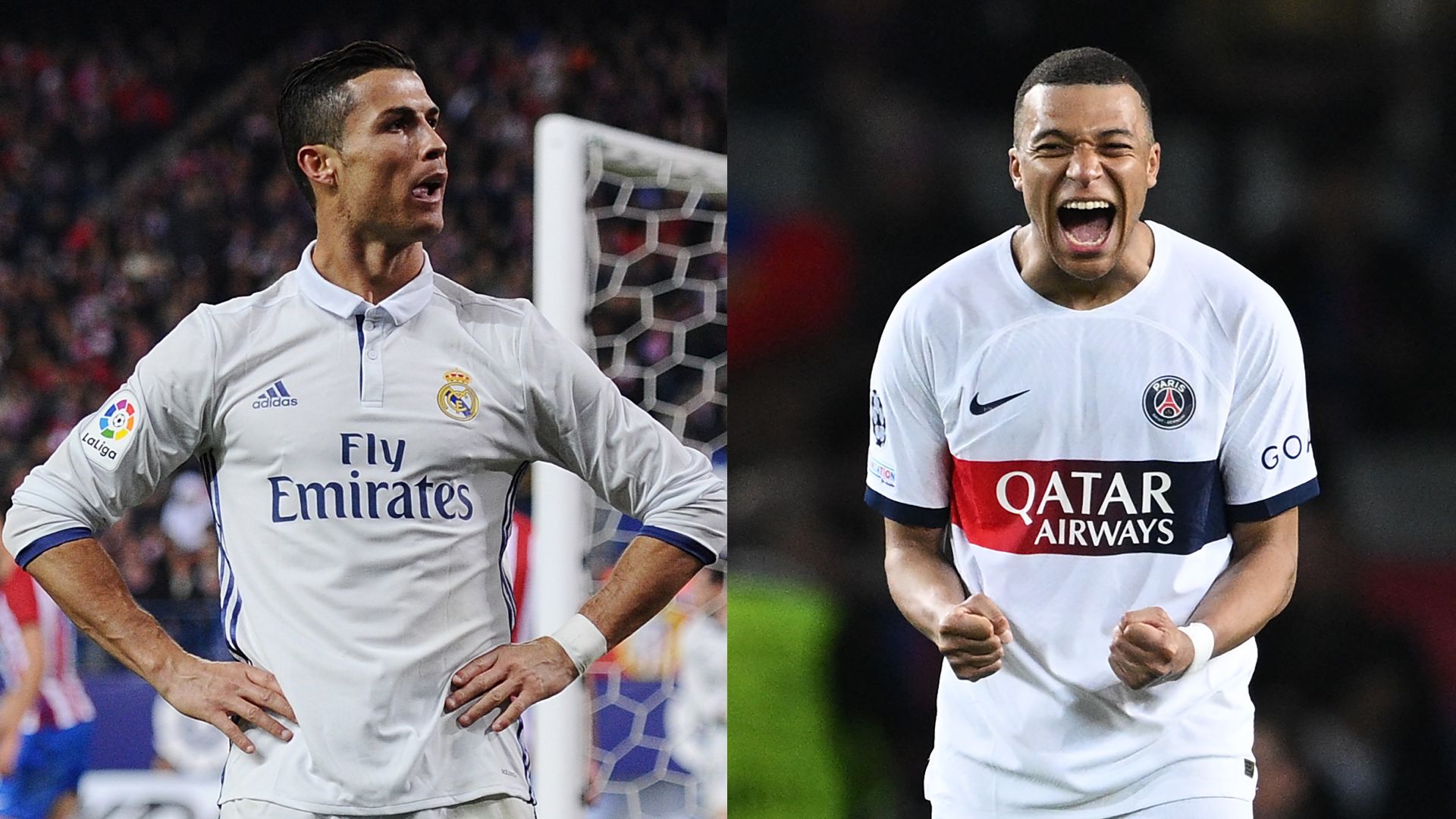 Cristiano Ronaldo Kylian Mbappe