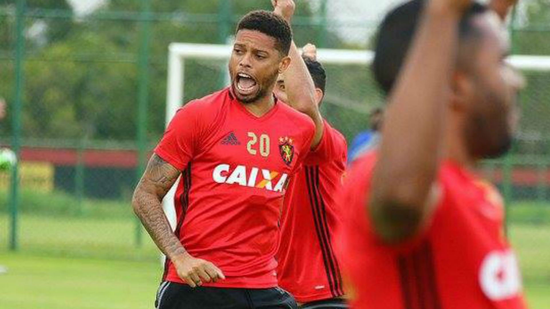André Sport Recife treino 10 08 2017