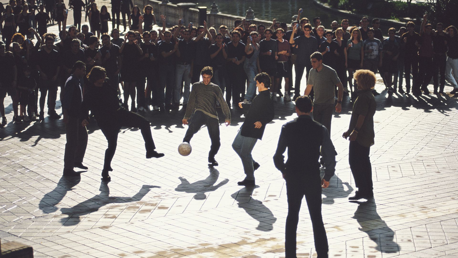 Christian Vieri,Paolo Maldini, Allessandro del Piero and Ariel Ortega