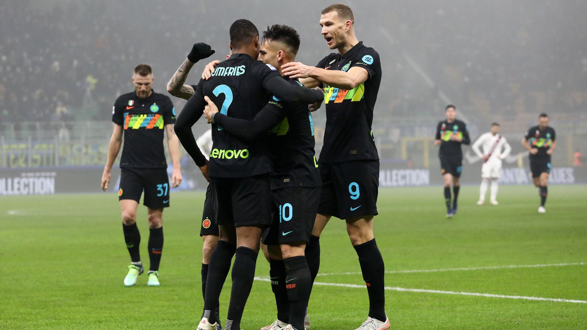 Inter Torino celebration Serie A