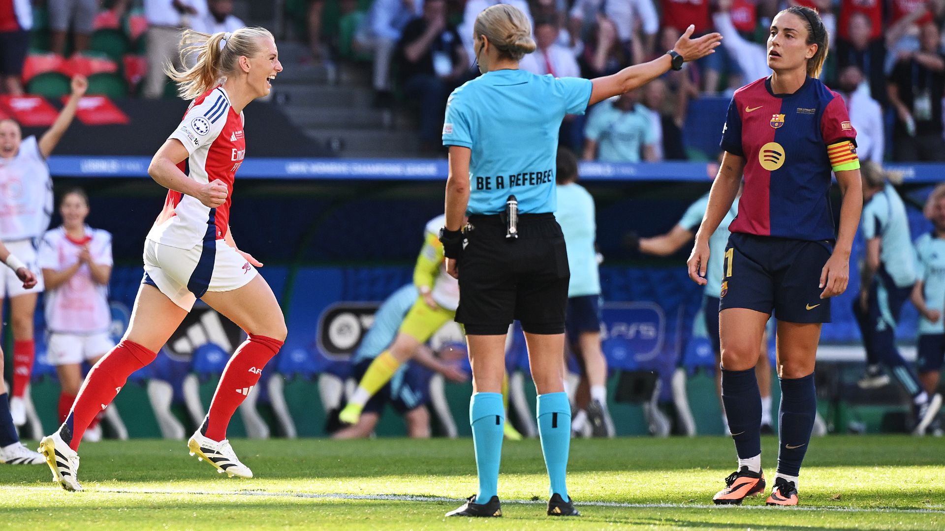 Arsenal Barcellona Champions Women