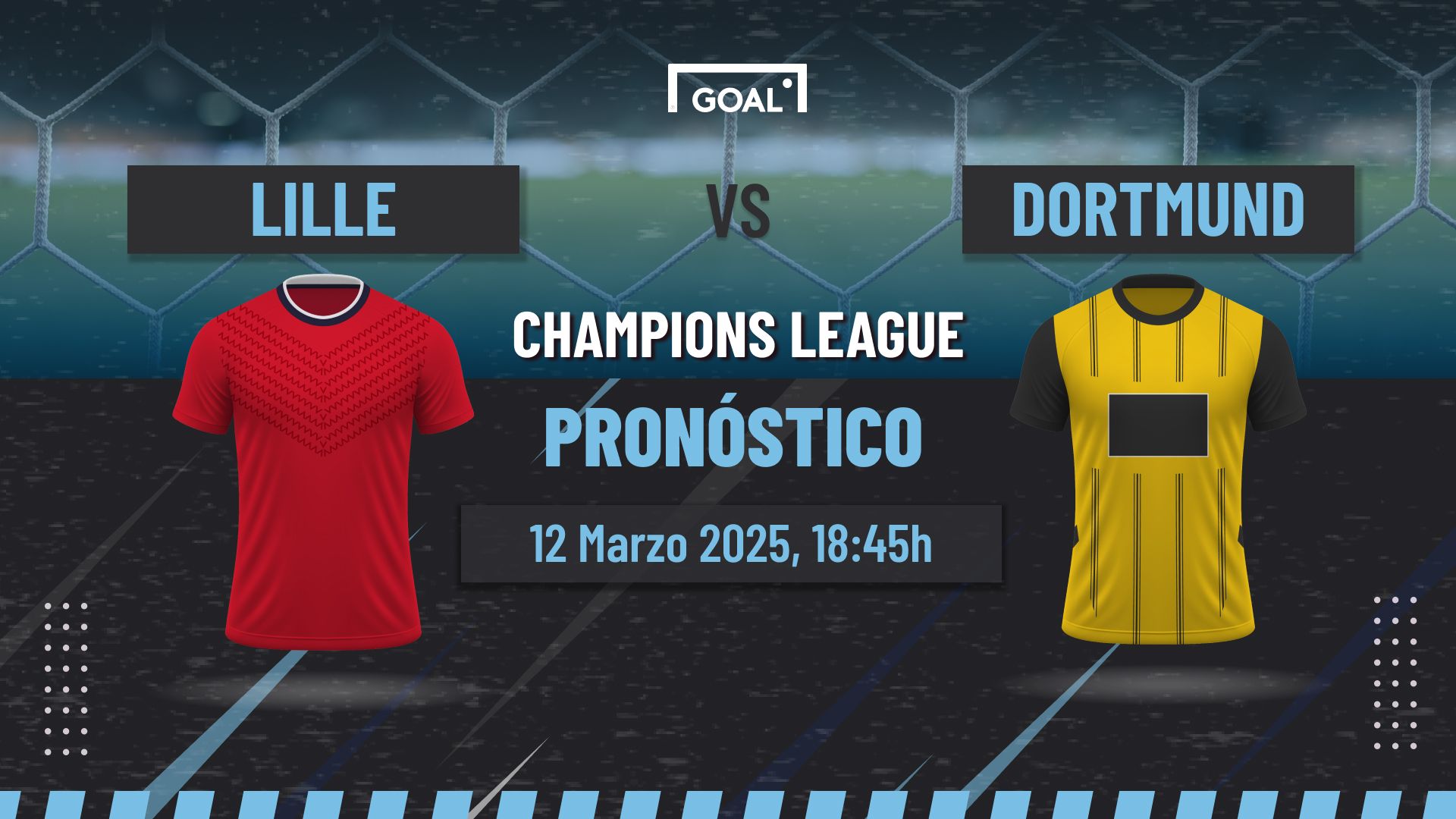 Lille vs  Borussia Dortmund Pronóstico y Apuestas Champions League | 12/03/25
