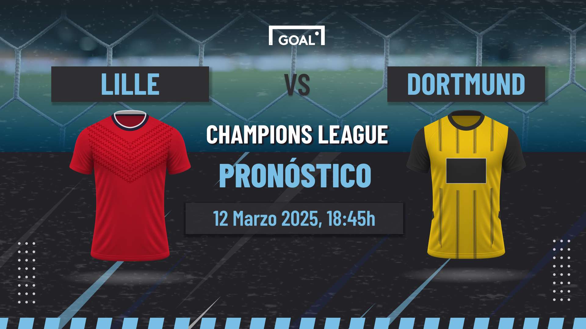 Lille vs Borussia Dortmund Pronóstico y Apuestas Champions League | 12/03/25