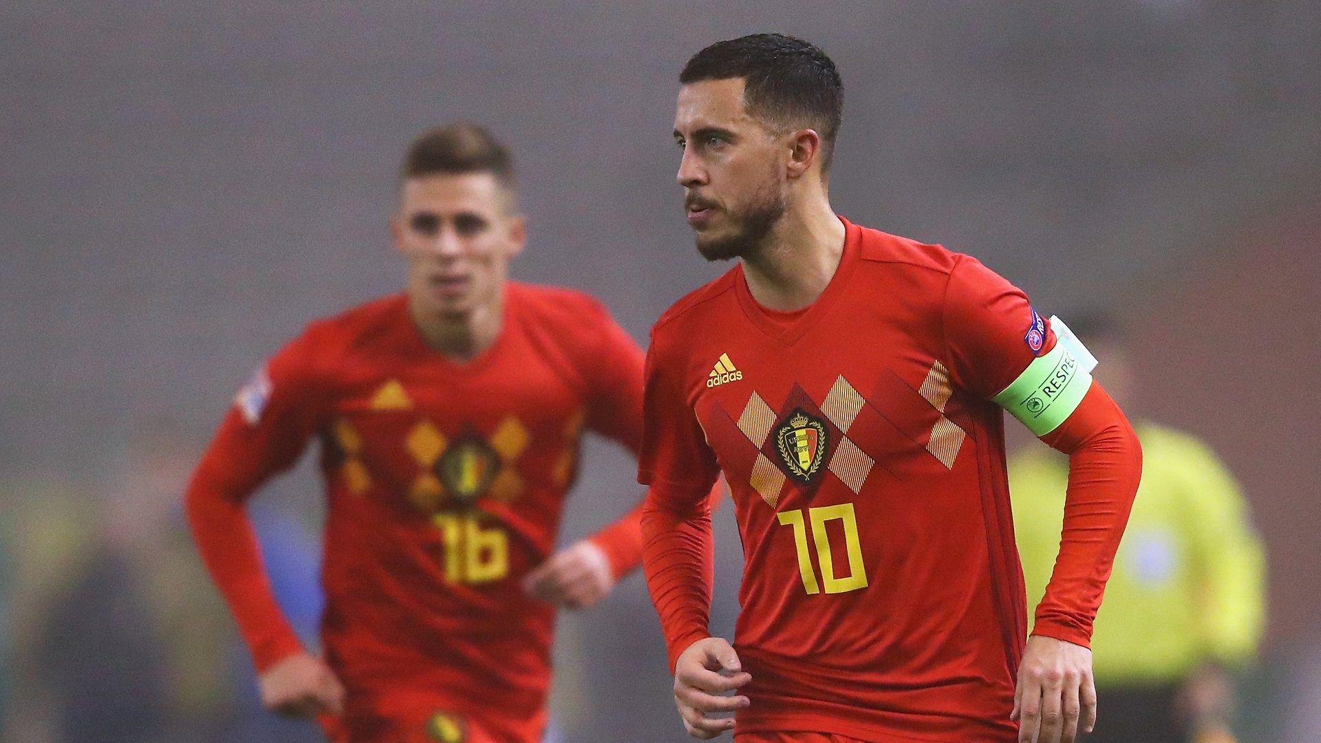 Eden Hazard Thorgan Hazard Belgium 15112019