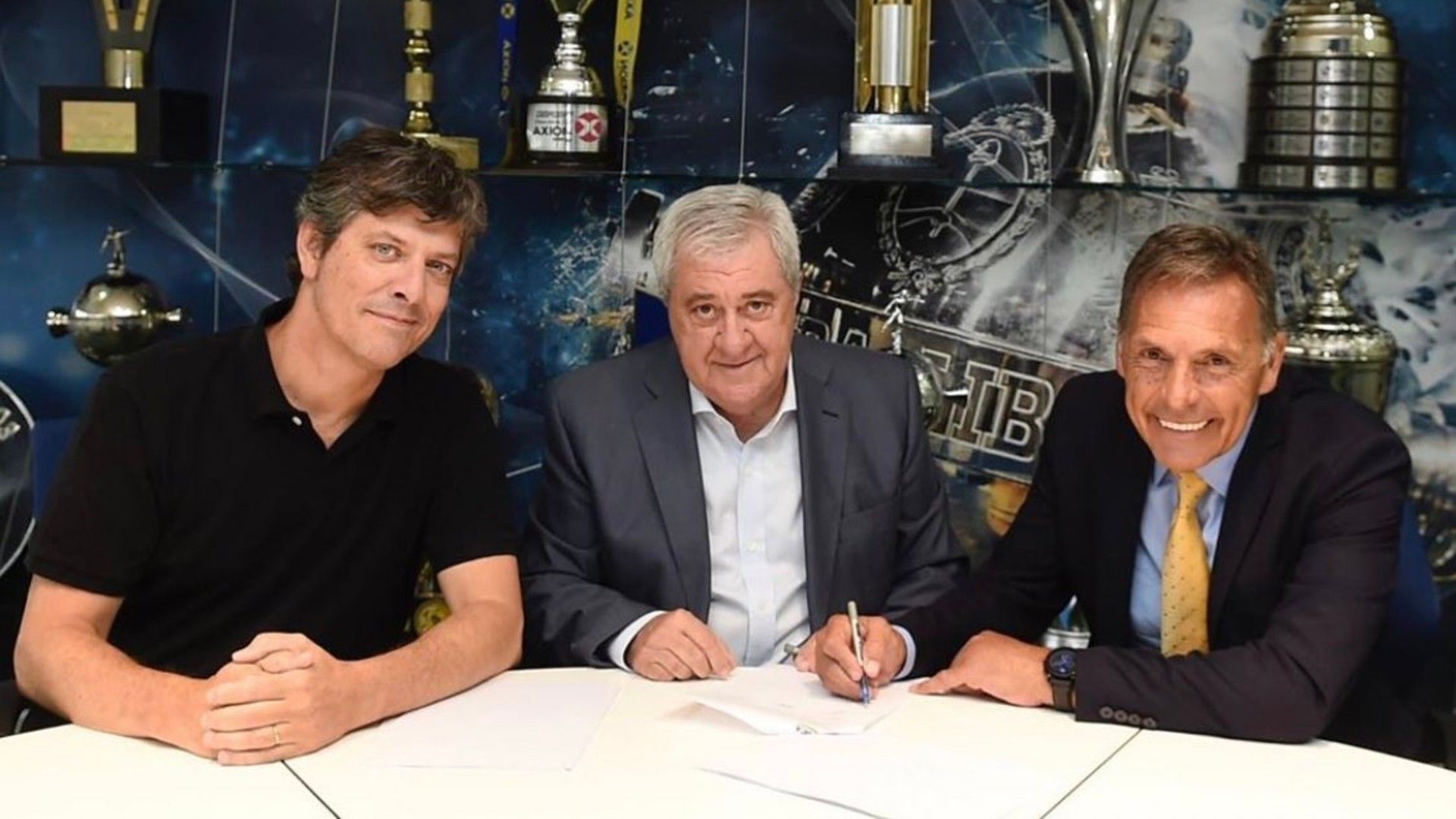 Pergolini Ameal Russo Boca Firma Contrato 2019