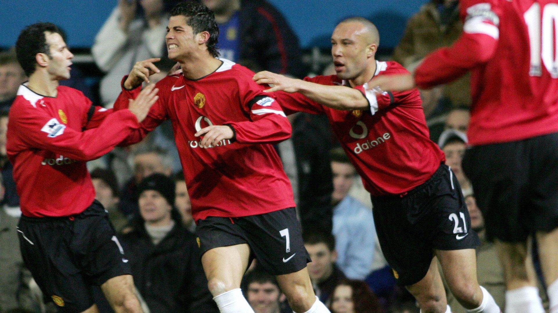 Mikael Silvestre Cristiano Ronaldo