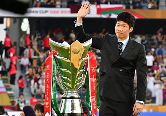 아시안컵 결승전에 등장한 박지성