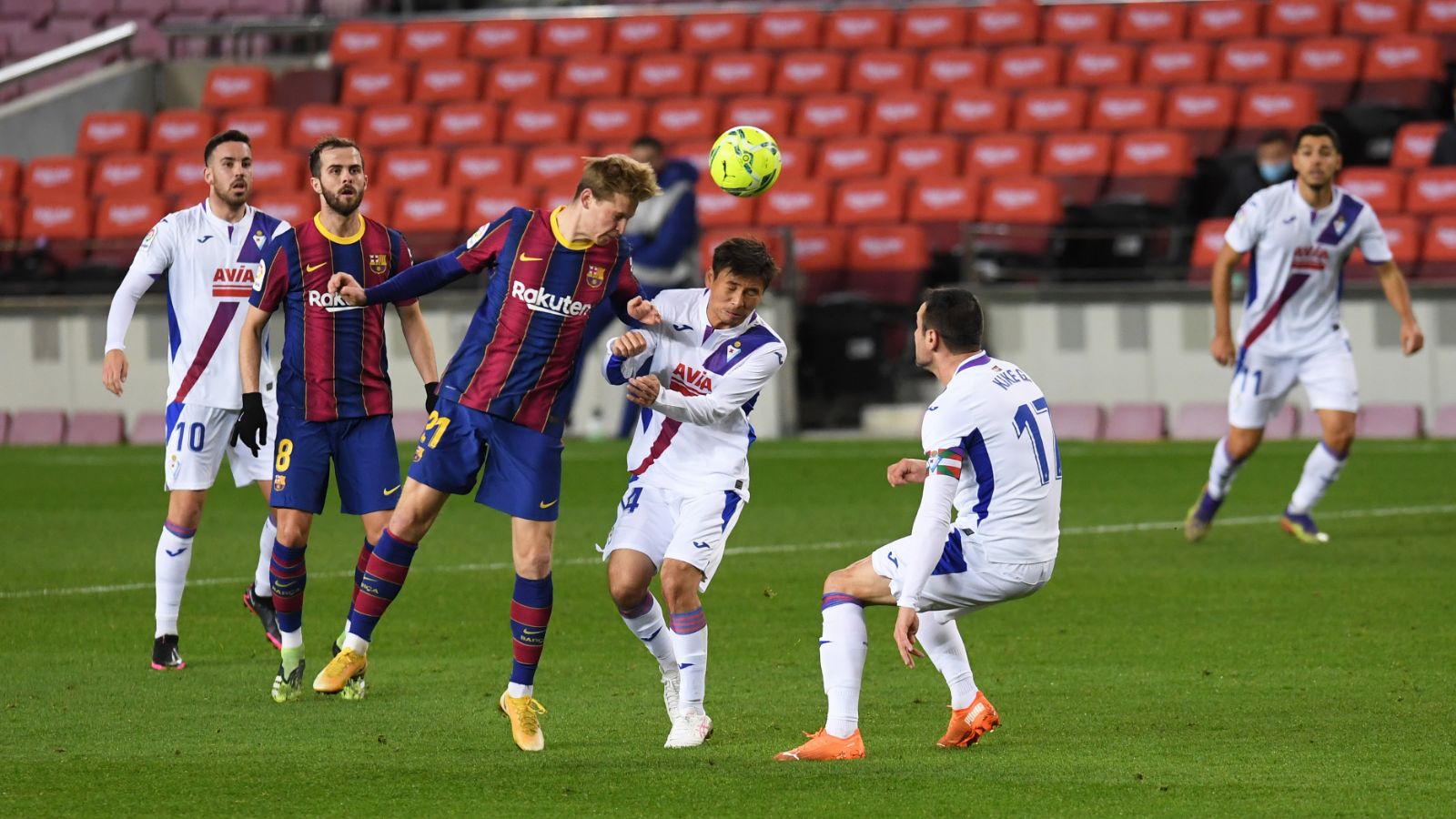 De Jong Barcelona Eibar LaLiga