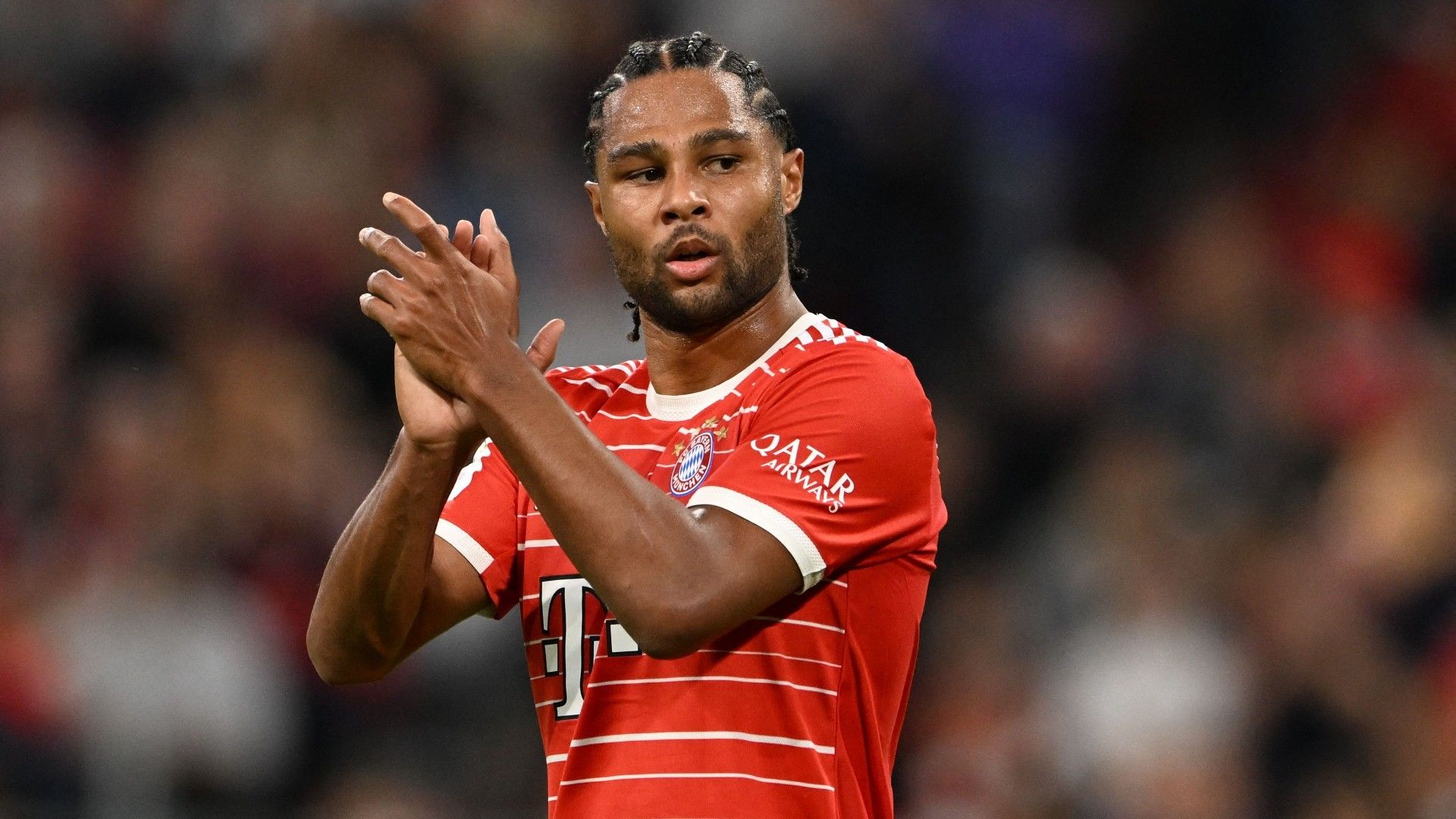 Bayern Munich's midfielder Serge Gnabry 