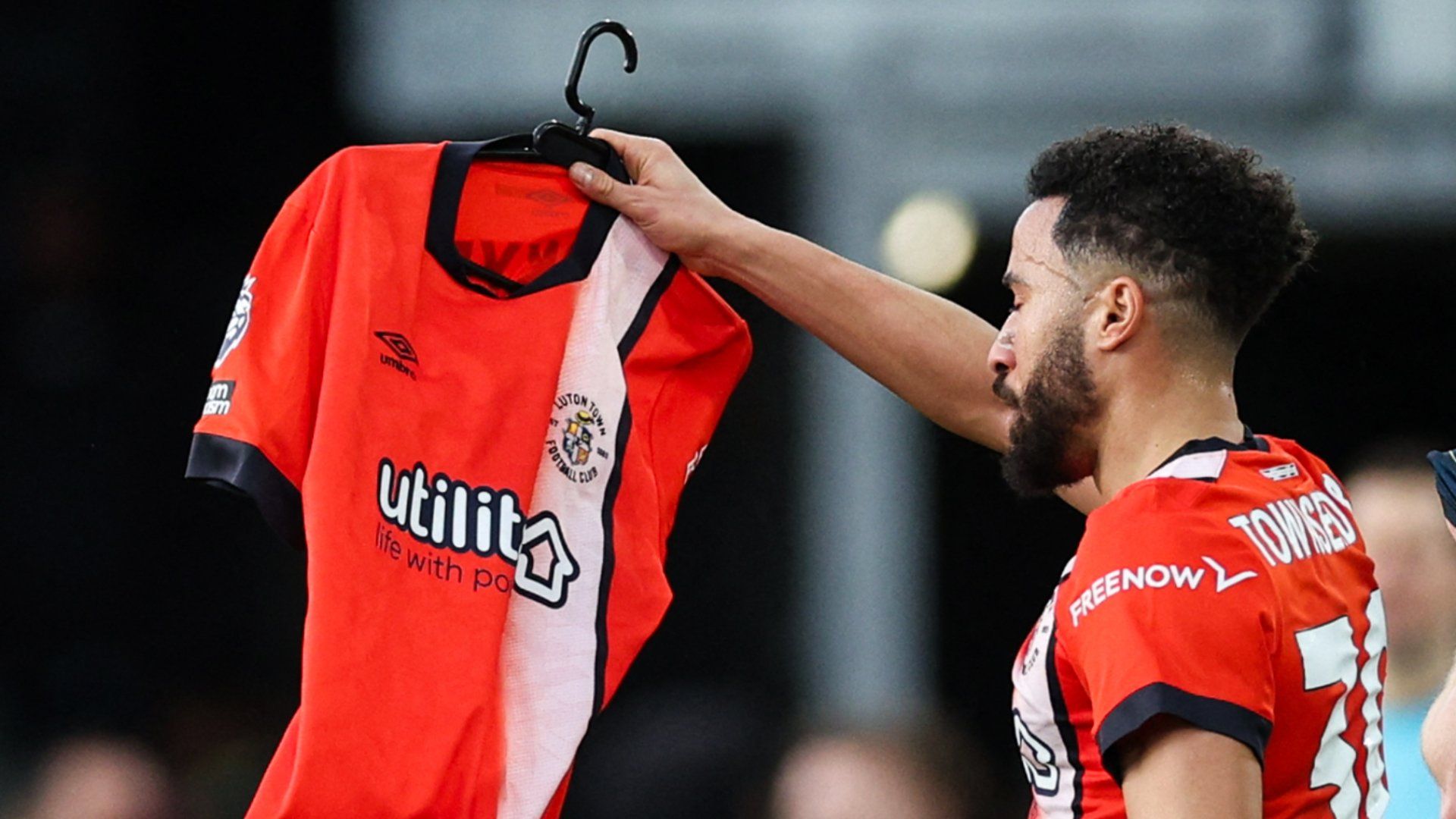 Andros Townsend Tom Lockyer jersey 2023