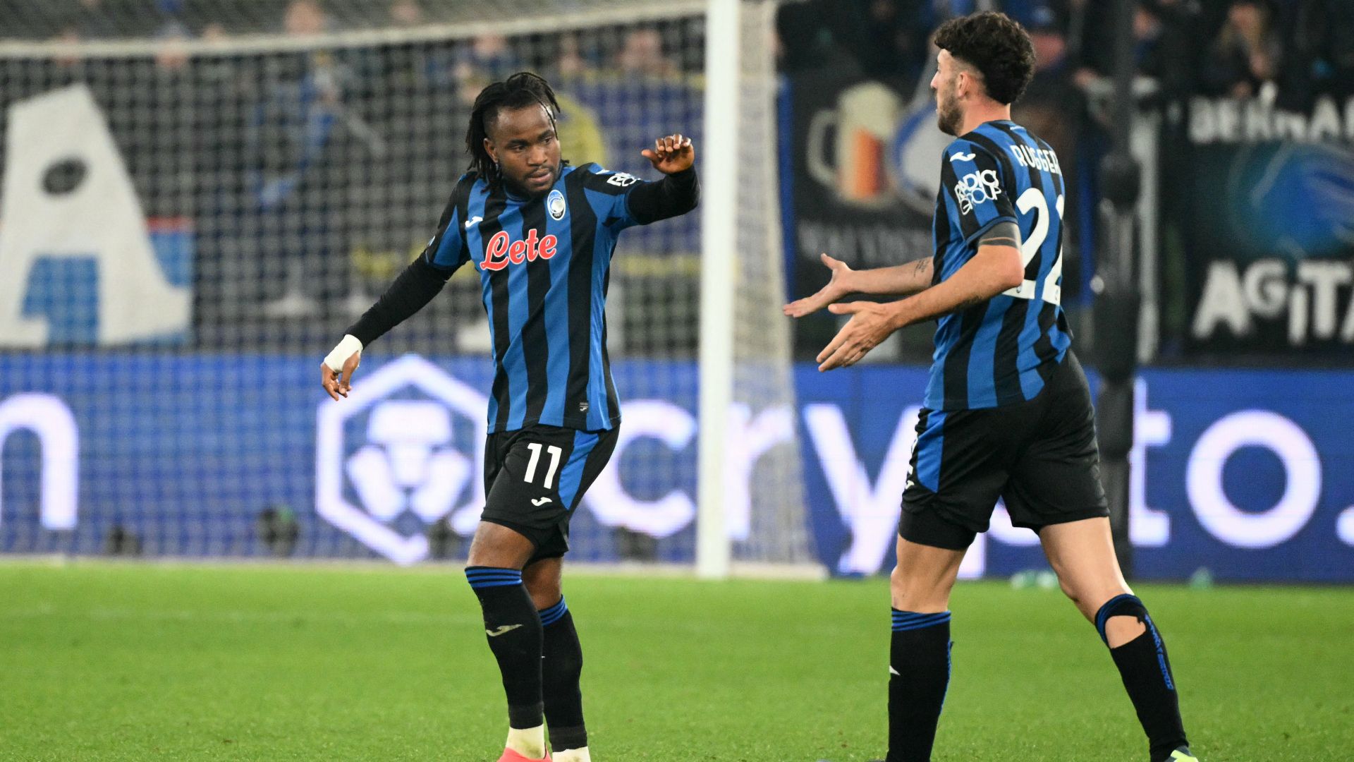 Atalanta Champions League Lookman Ruggeri