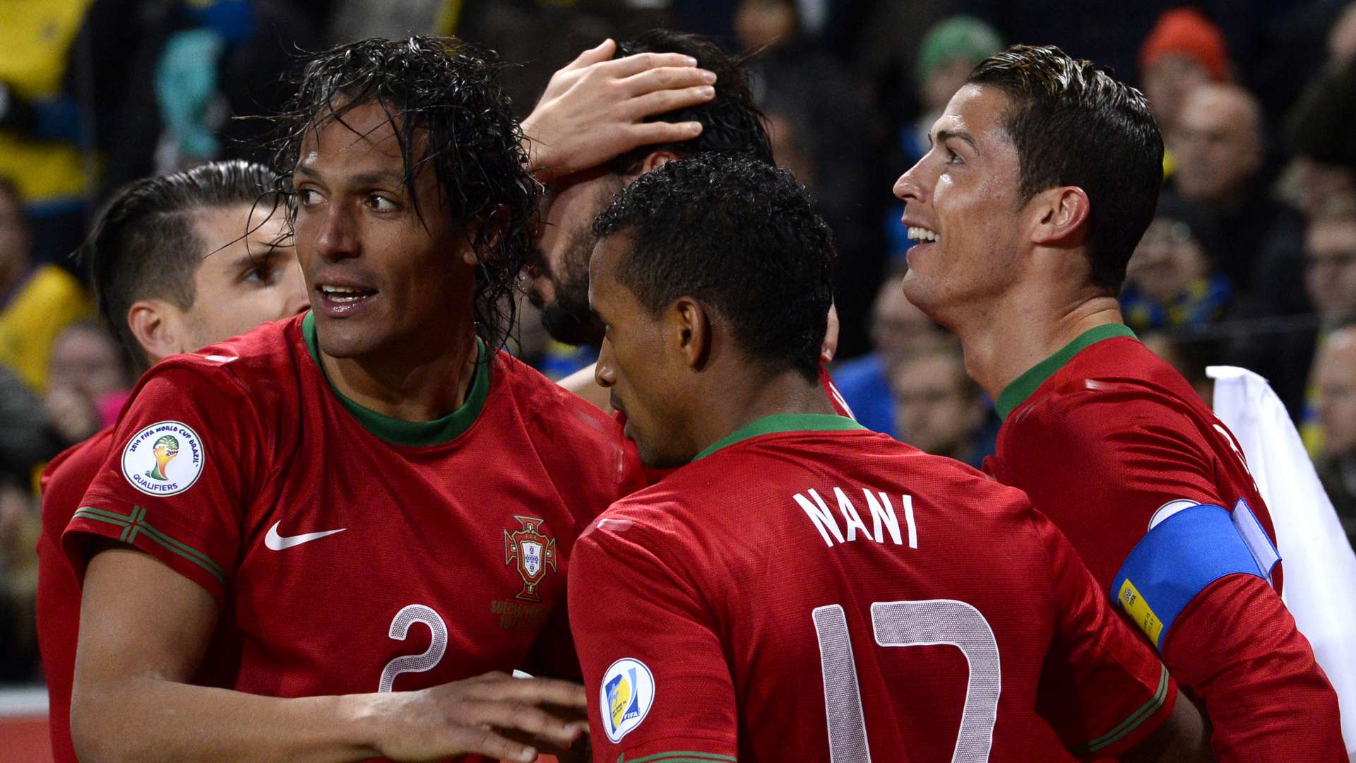 Bruno Alves, Nani, Cristiano Ronaldo
