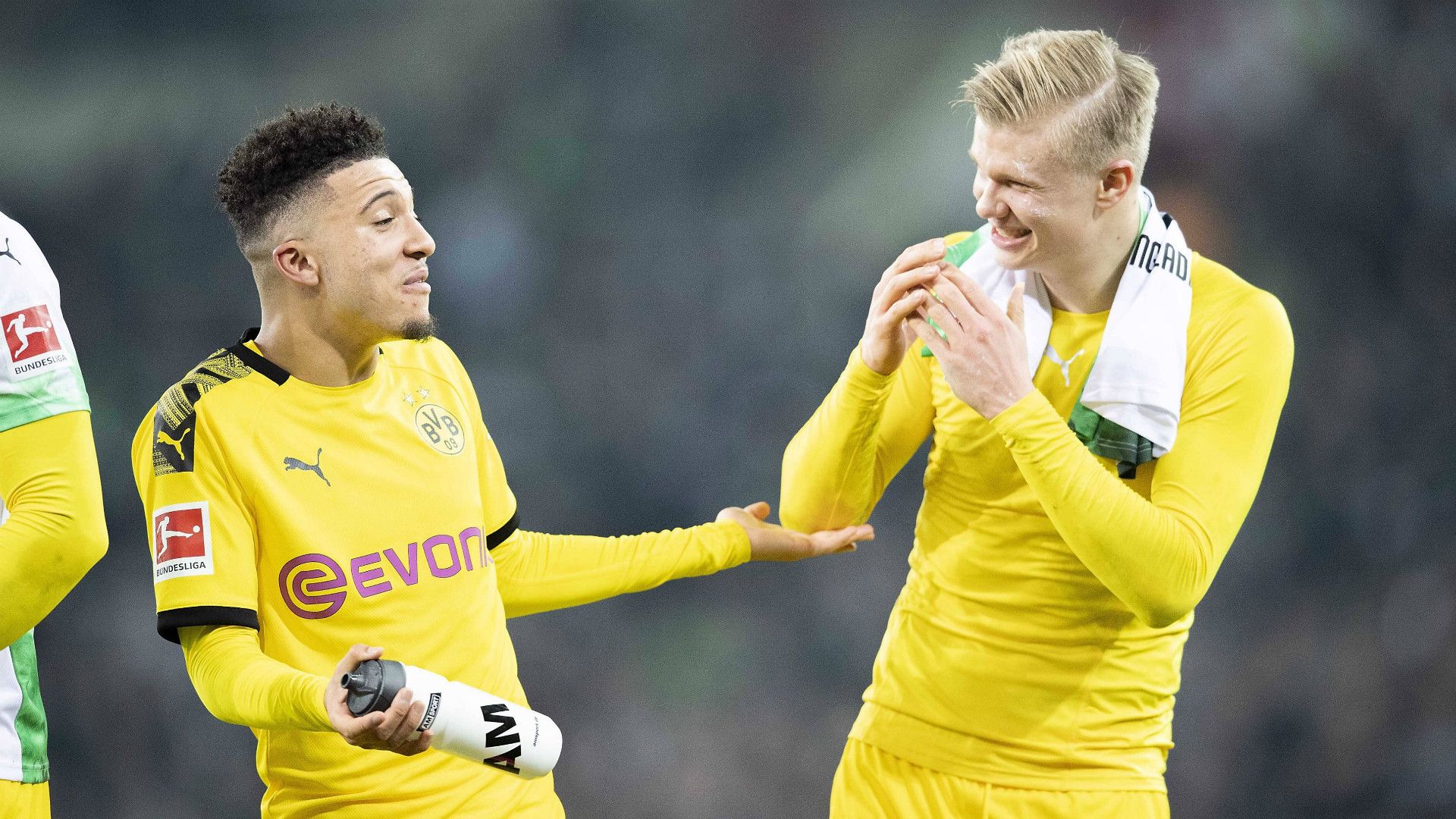 GER ONLY Sancho Haaland Dortmund 2020