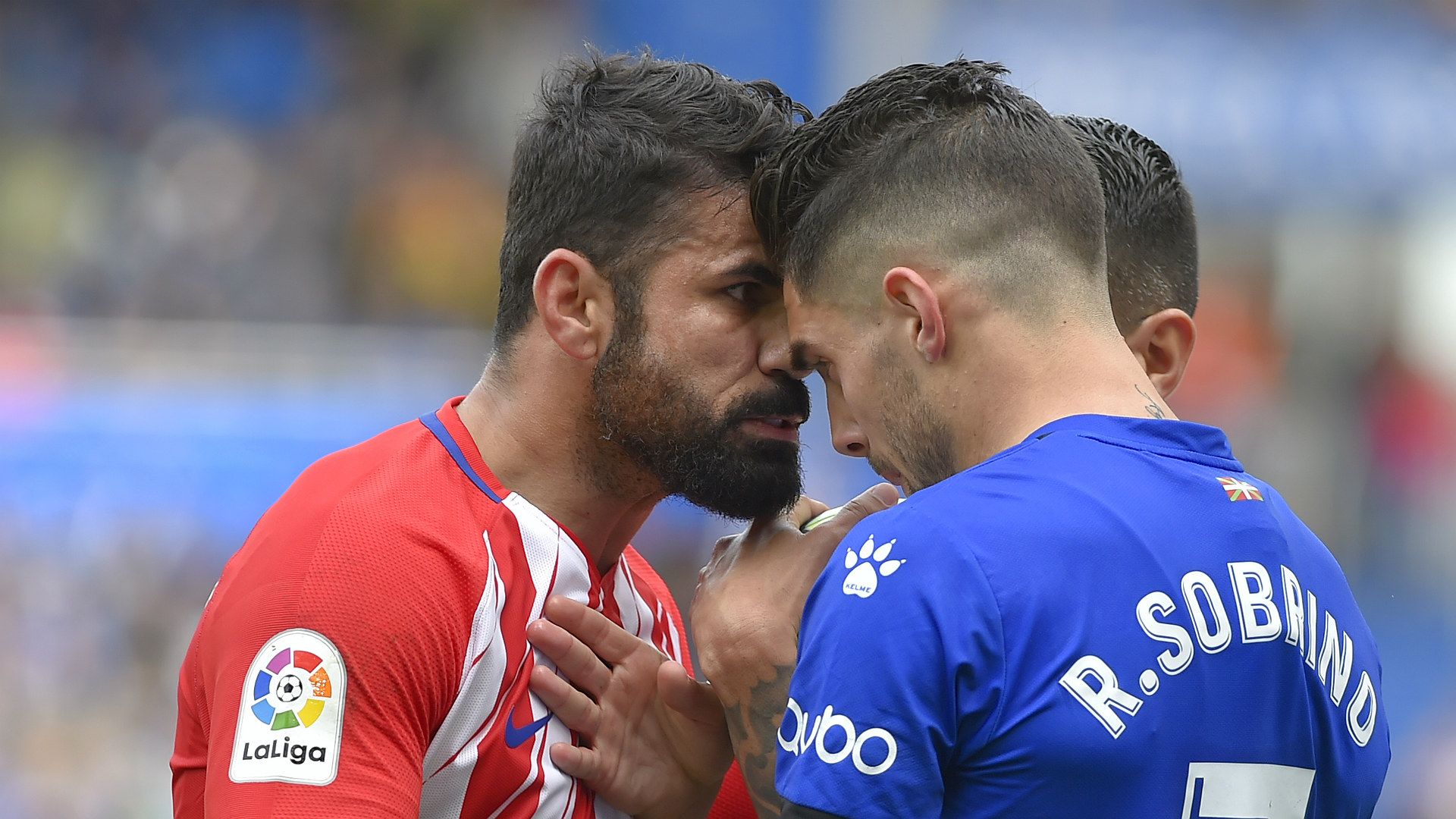 Diego Costa Ruben Sobrino Alaves Atletico Madrid La Liga