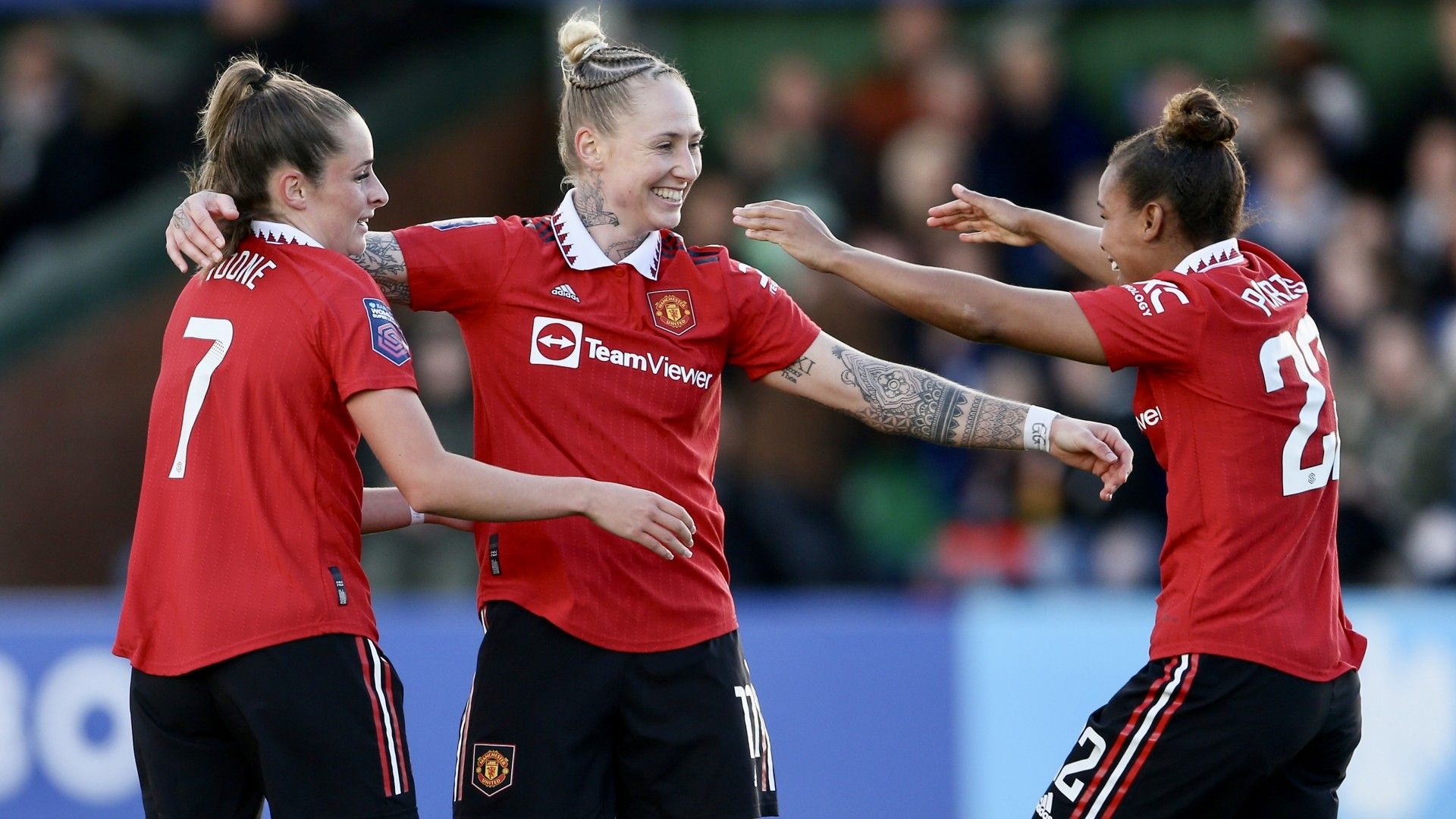 Manchester United women, 2022
