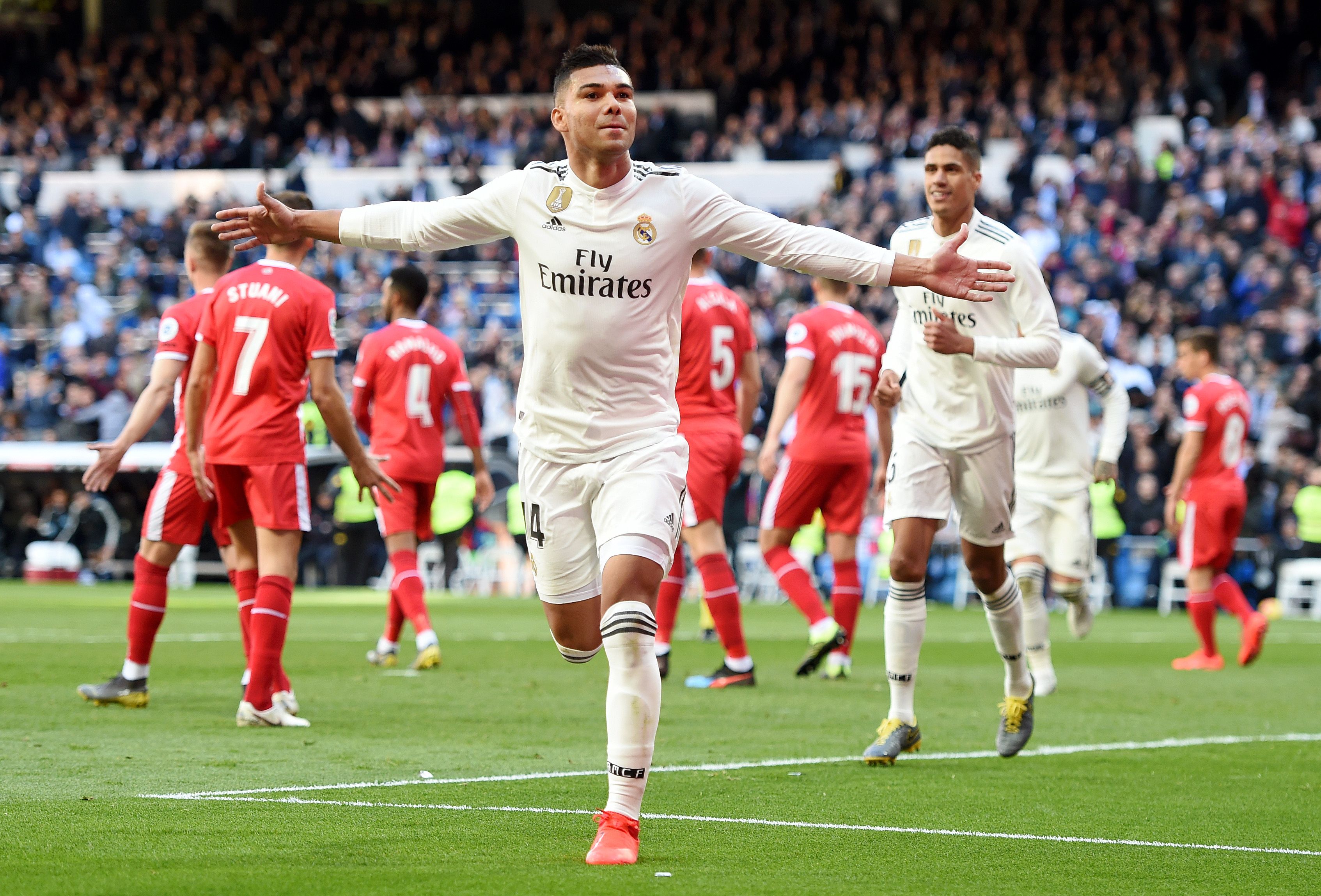 Casemiro Real Madrid Girona LaLiga