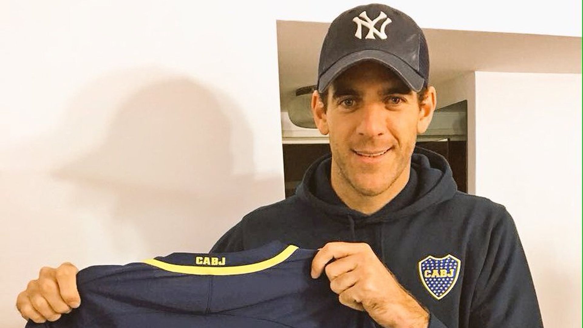 Juan Martin Del Potro Boca Lanus 200916