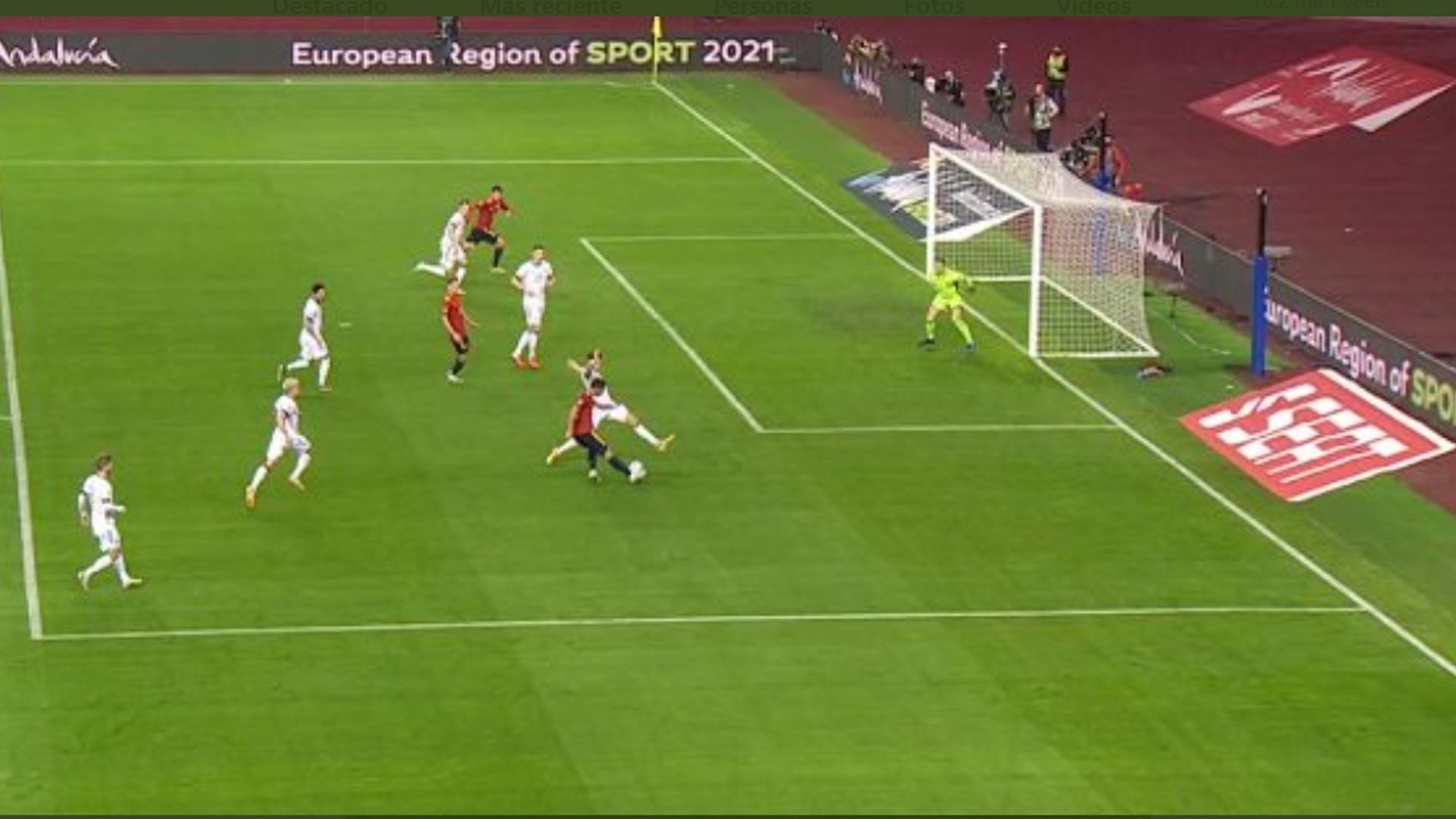 Morata, España vs. Alemania