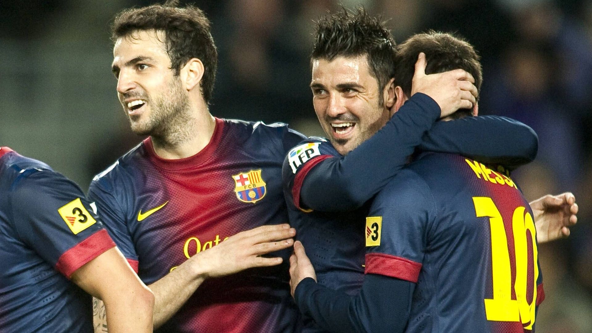messi fabregas villa