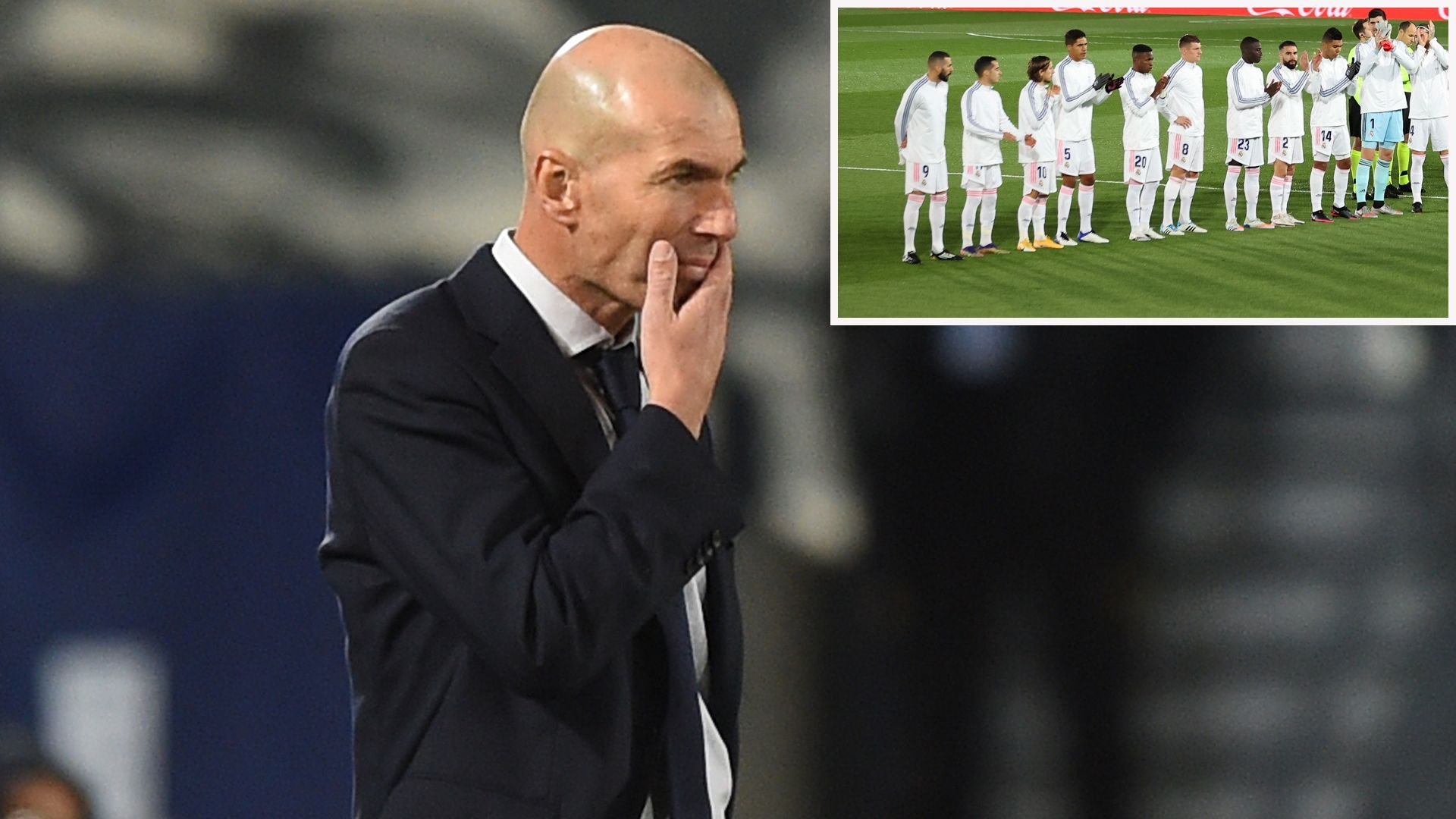 Zidane y su once tipo en el Real Madrid