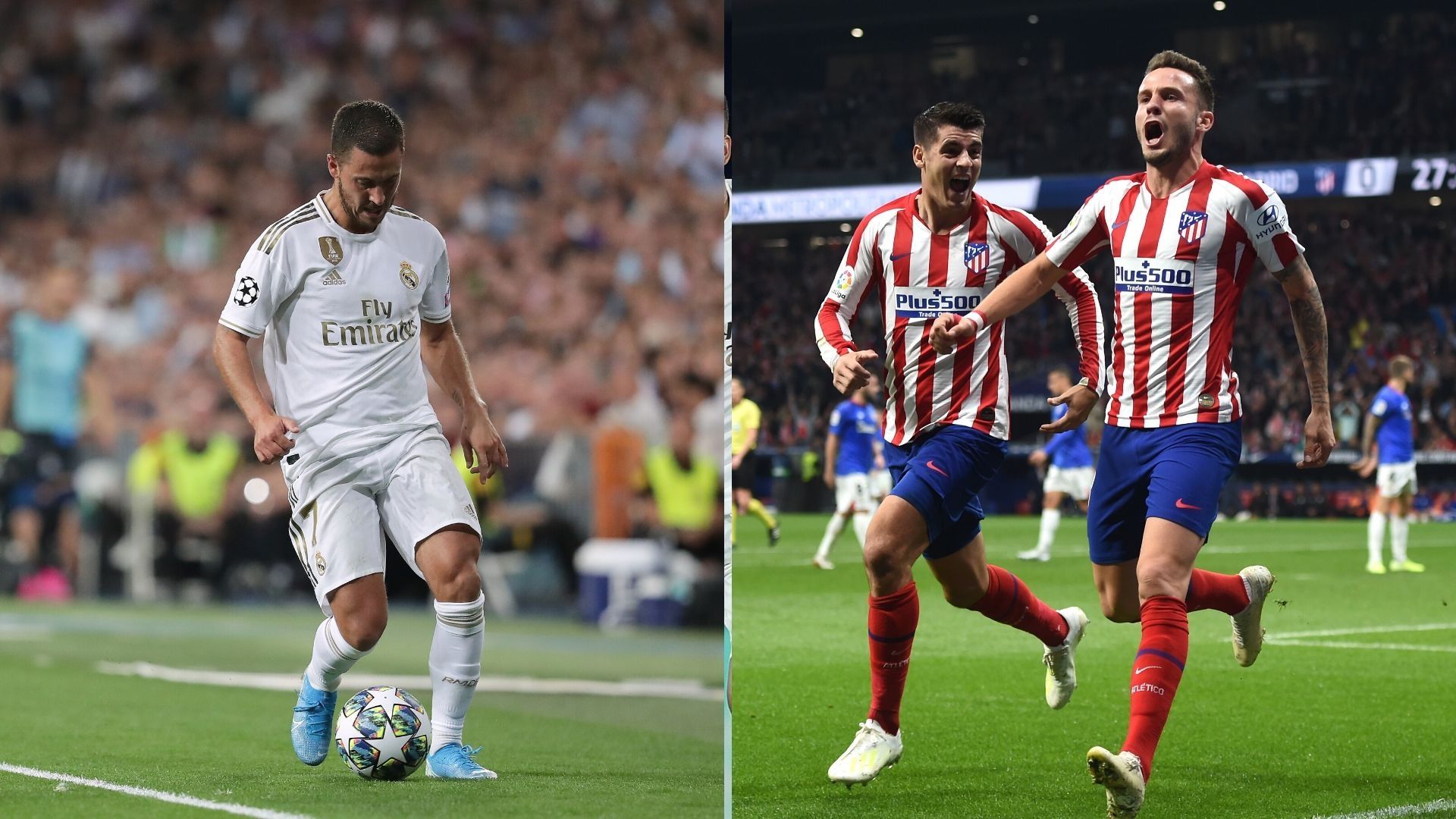 Real Madrid y Atlético de Madrid