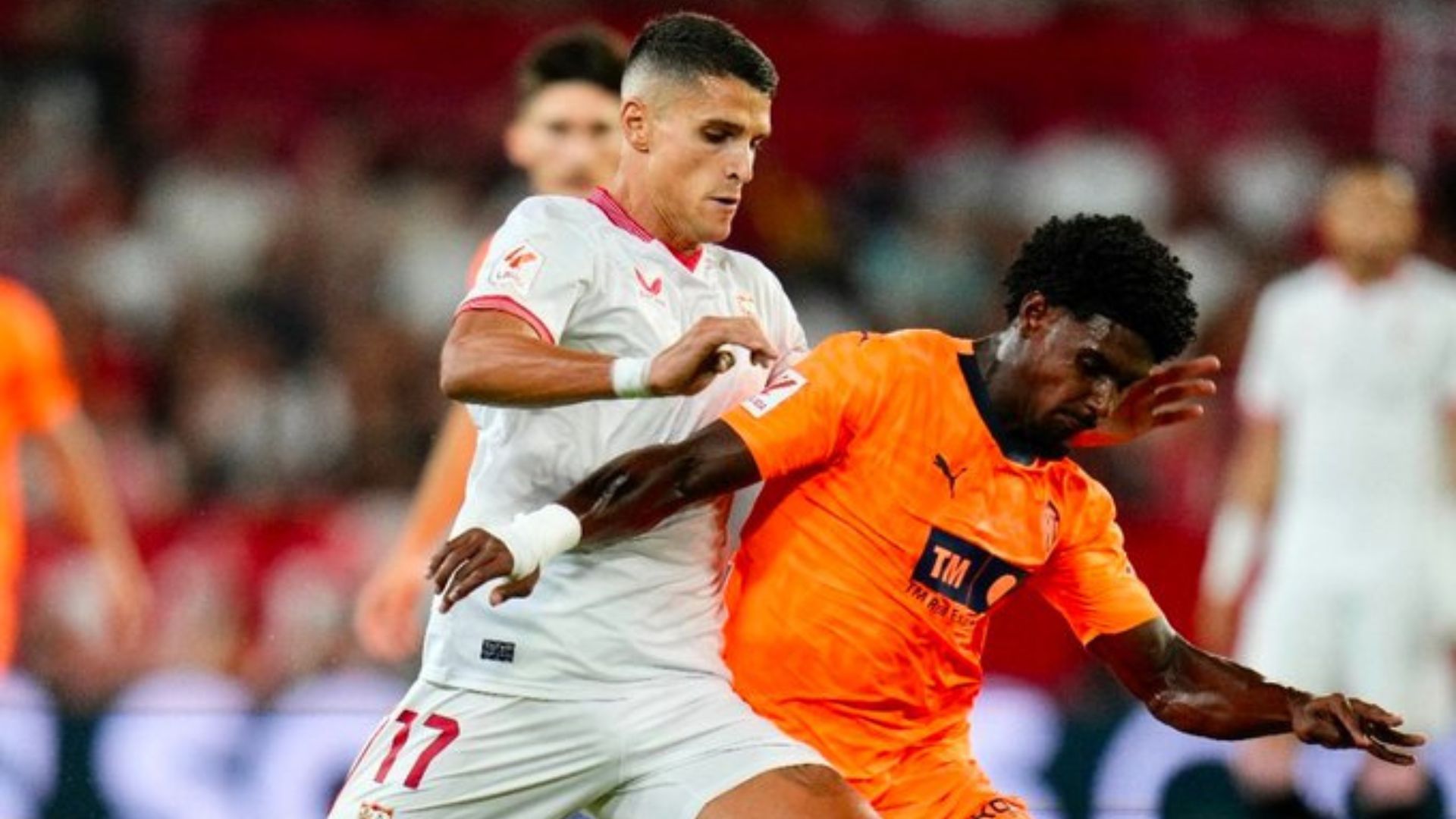 Lamela Sevilla Valencia liga 11082023