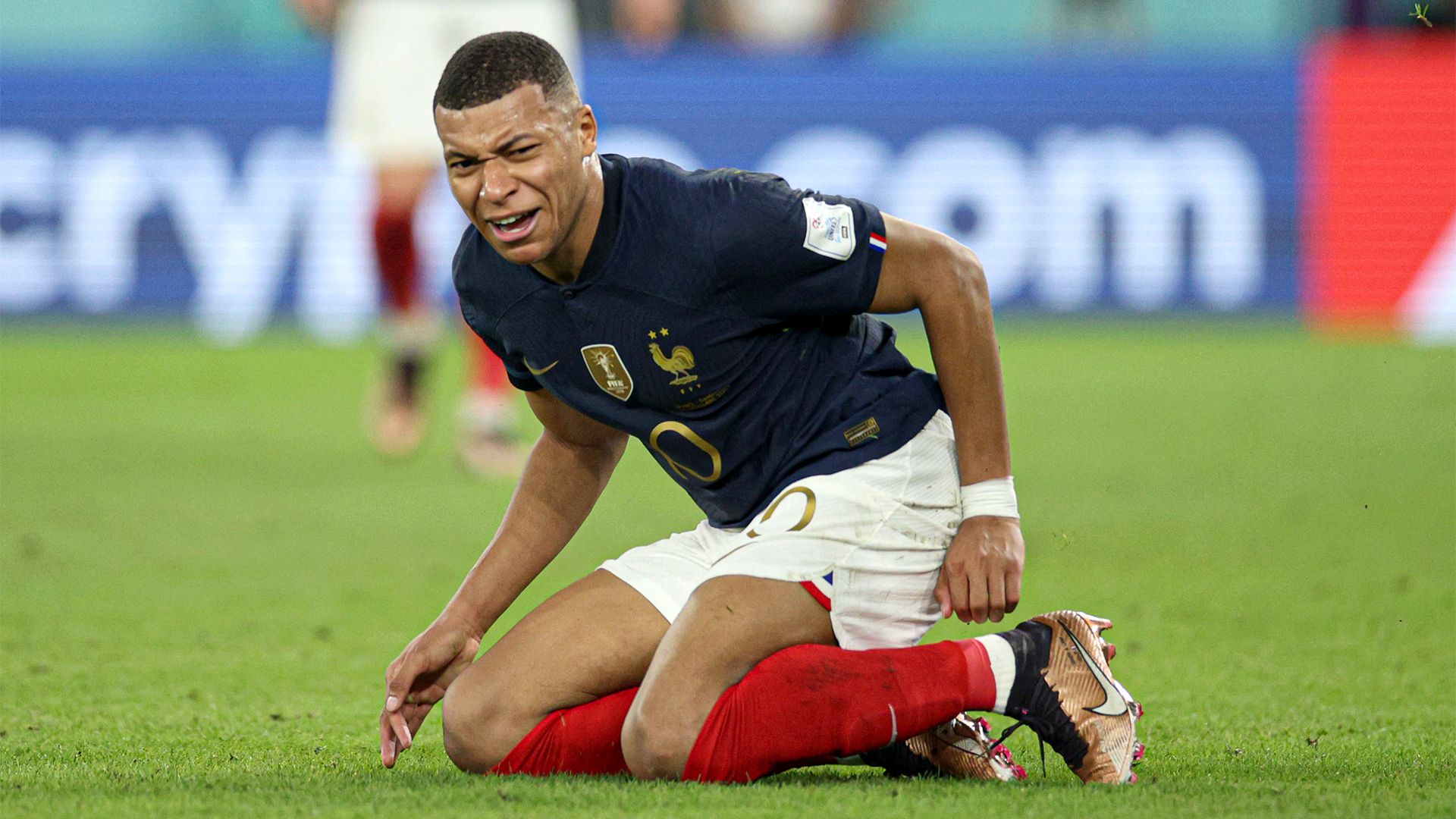 Kylian Mbappe France World Cup fouled