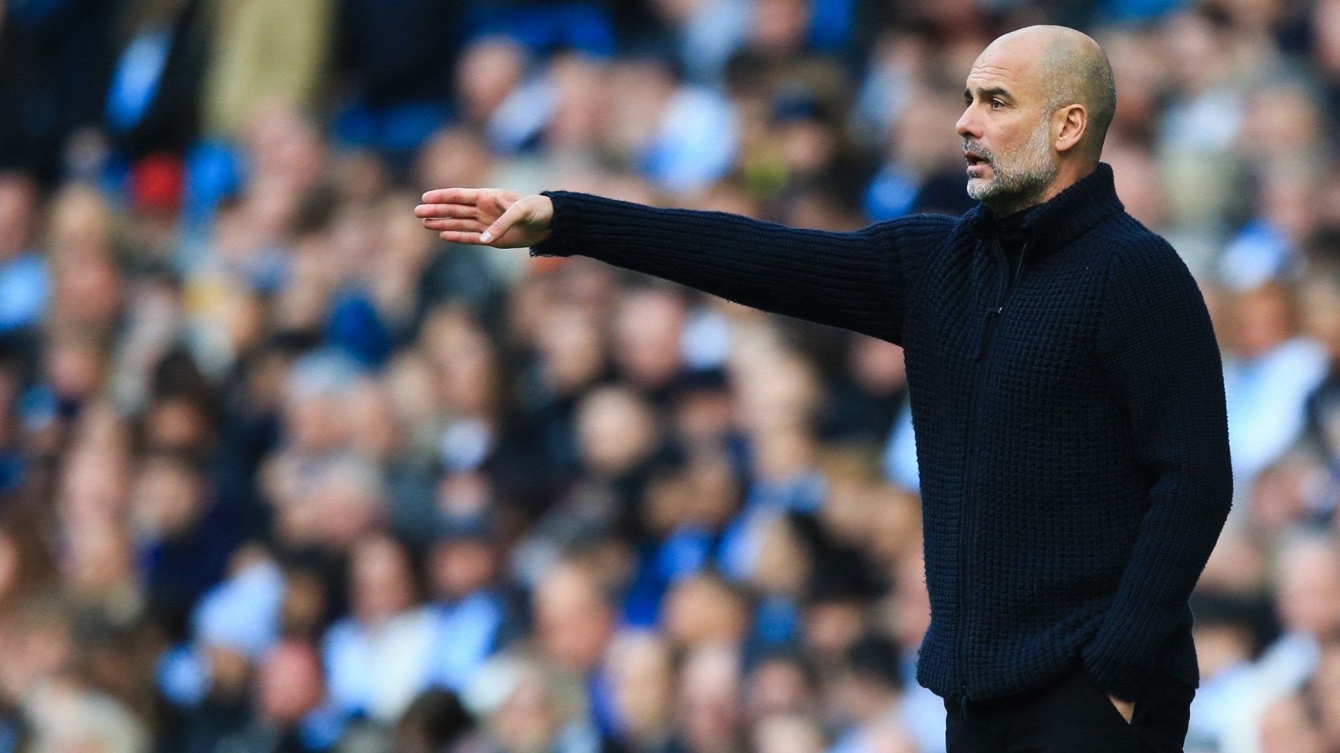 Pep Guardiola Manchester City Leicester 2022-23