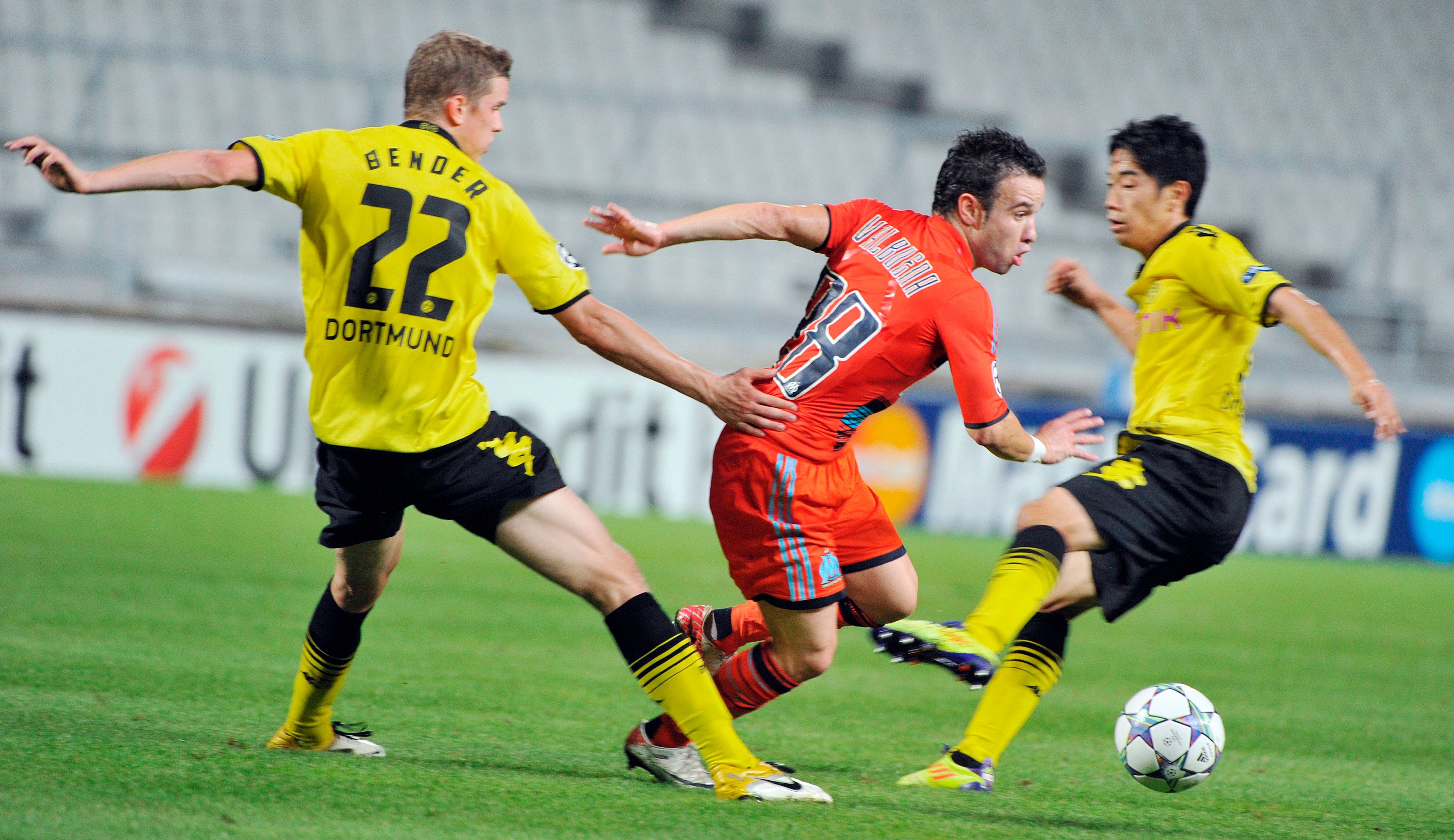 Mathieu Valbuena face à Dortmund, 2011