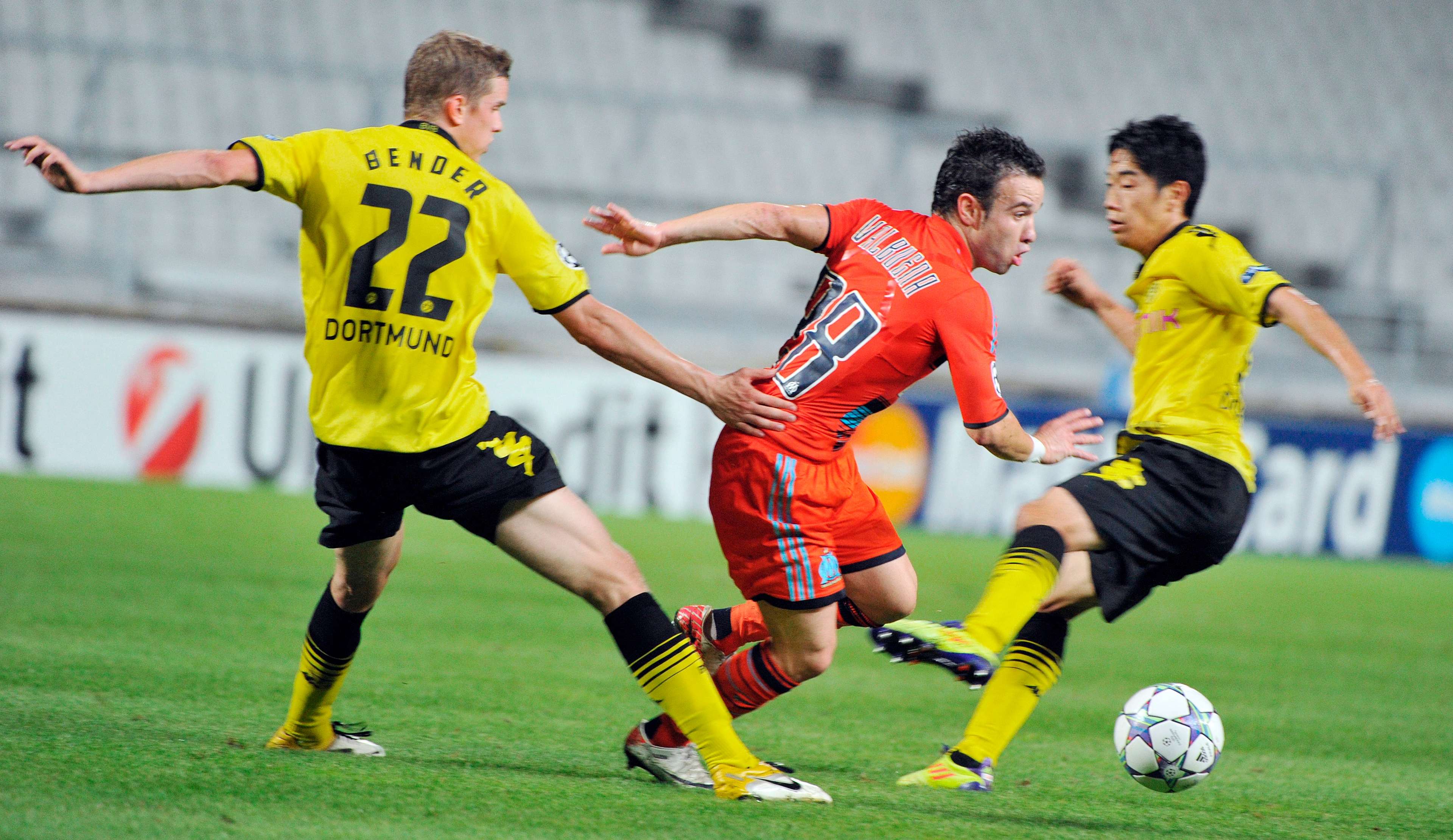 Mathieu Valbuena face à Dortmund, 2011