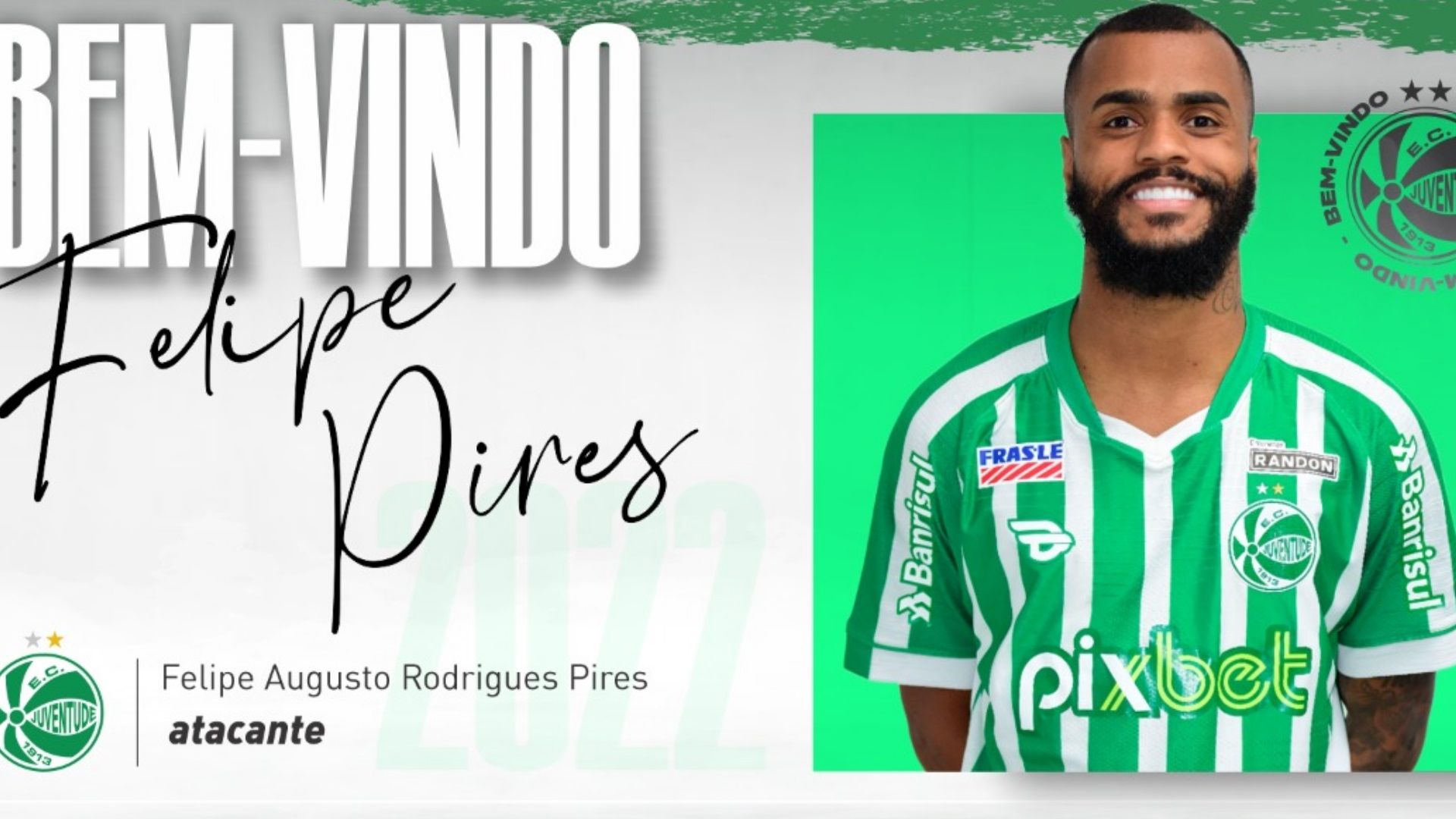 Felipe Pires Juventude anúncio 2022