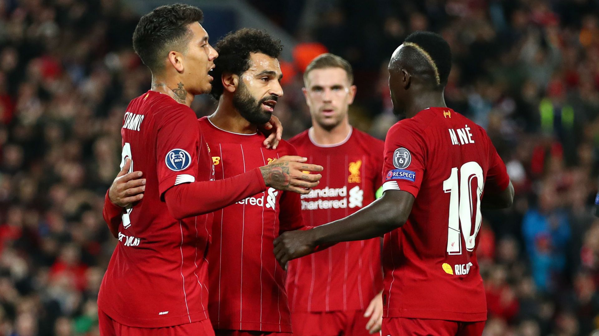 Firmino Salah Mane Liverpool 23 10 2019