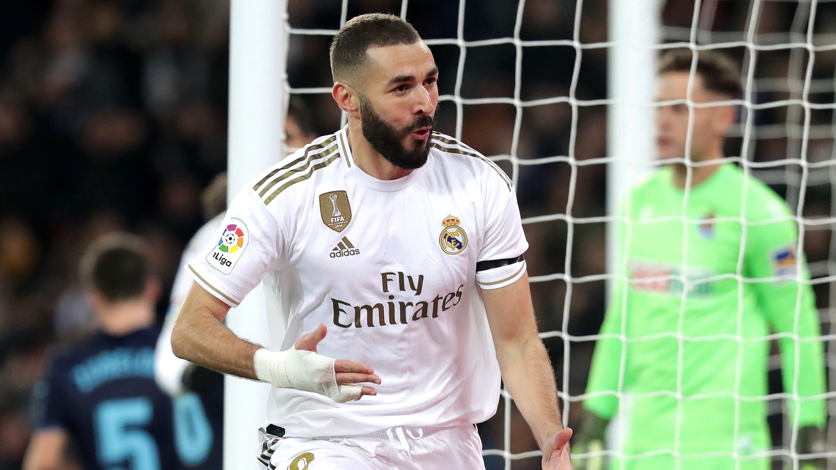 Karim Benzema Real Madrid Real Sociedad LaLiga 23112019