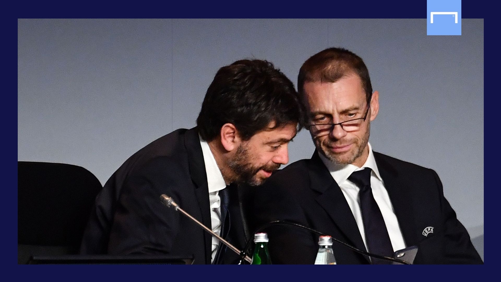 Aleksander Ceferin Andrea Agnelli GFX