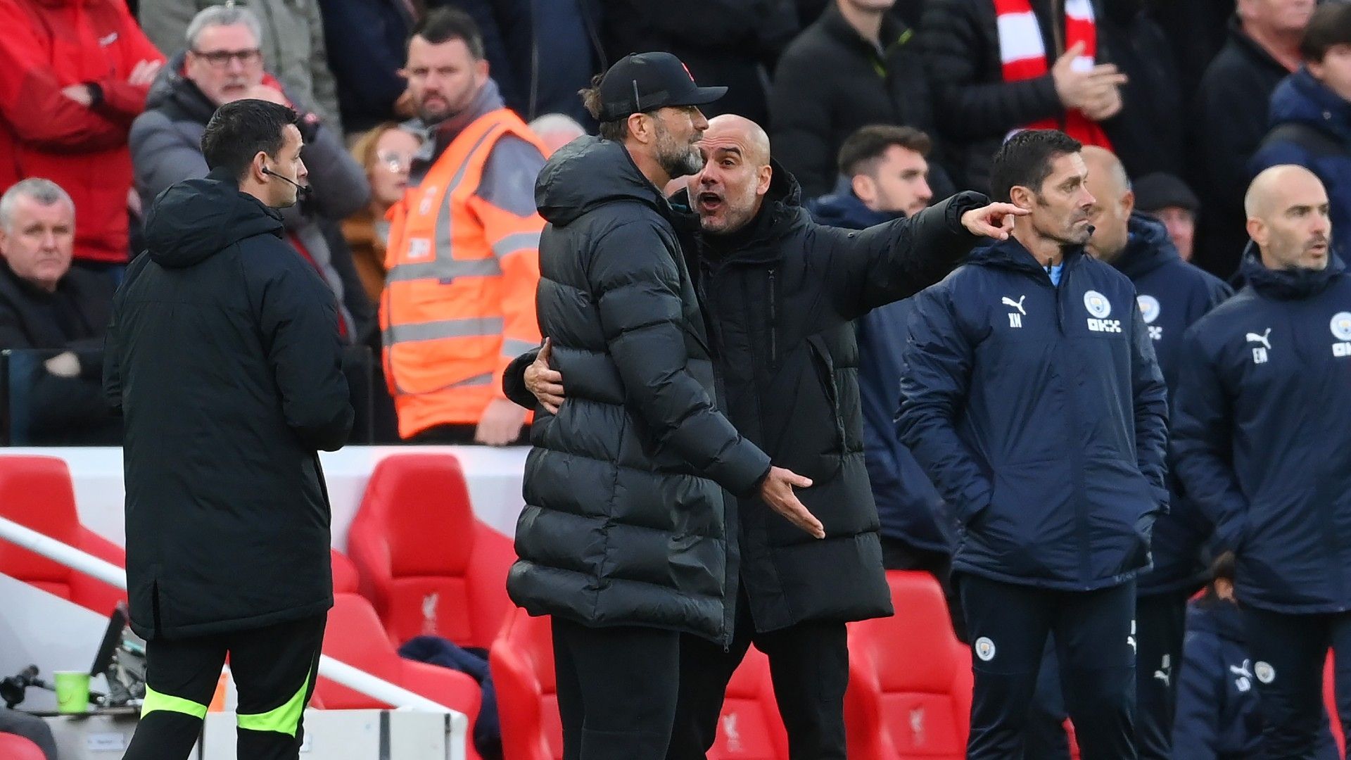 Klopp - Pep Liverpool vs Man city