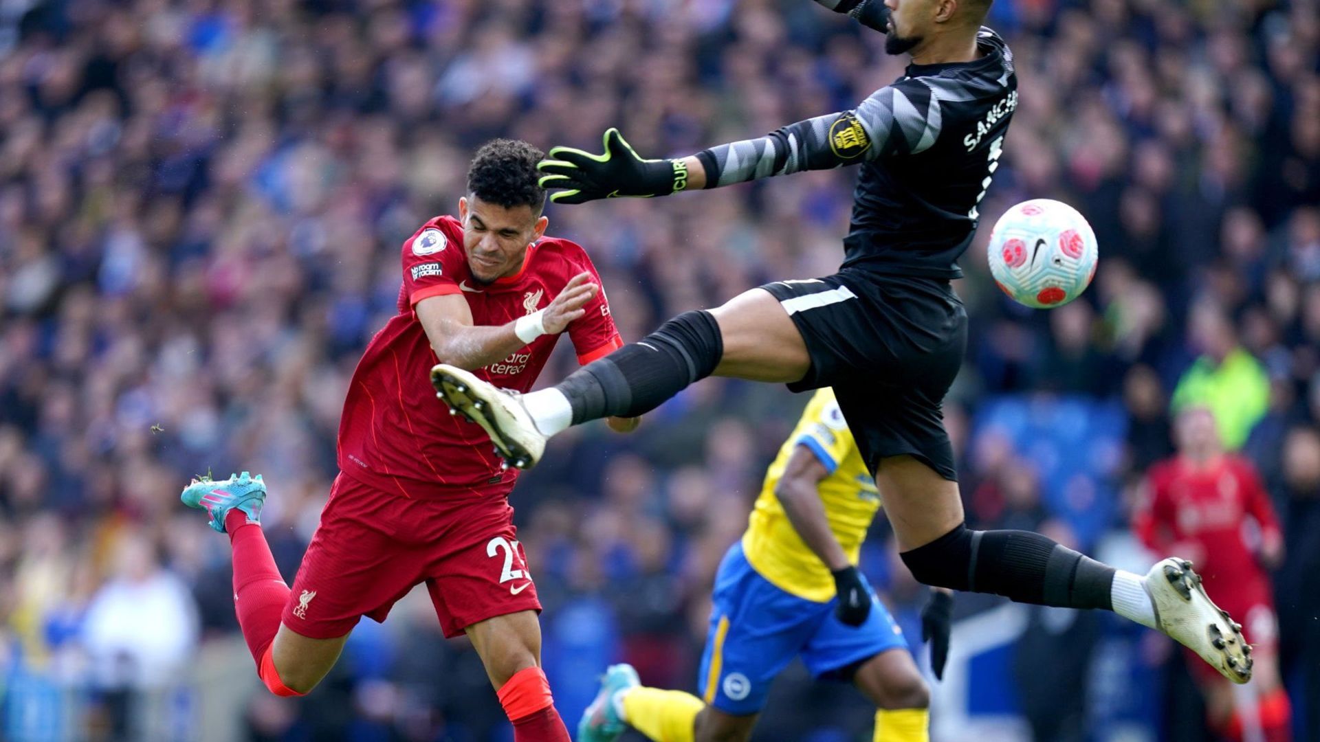 Luis Díaz Liverpool Brighton Premier League 2022