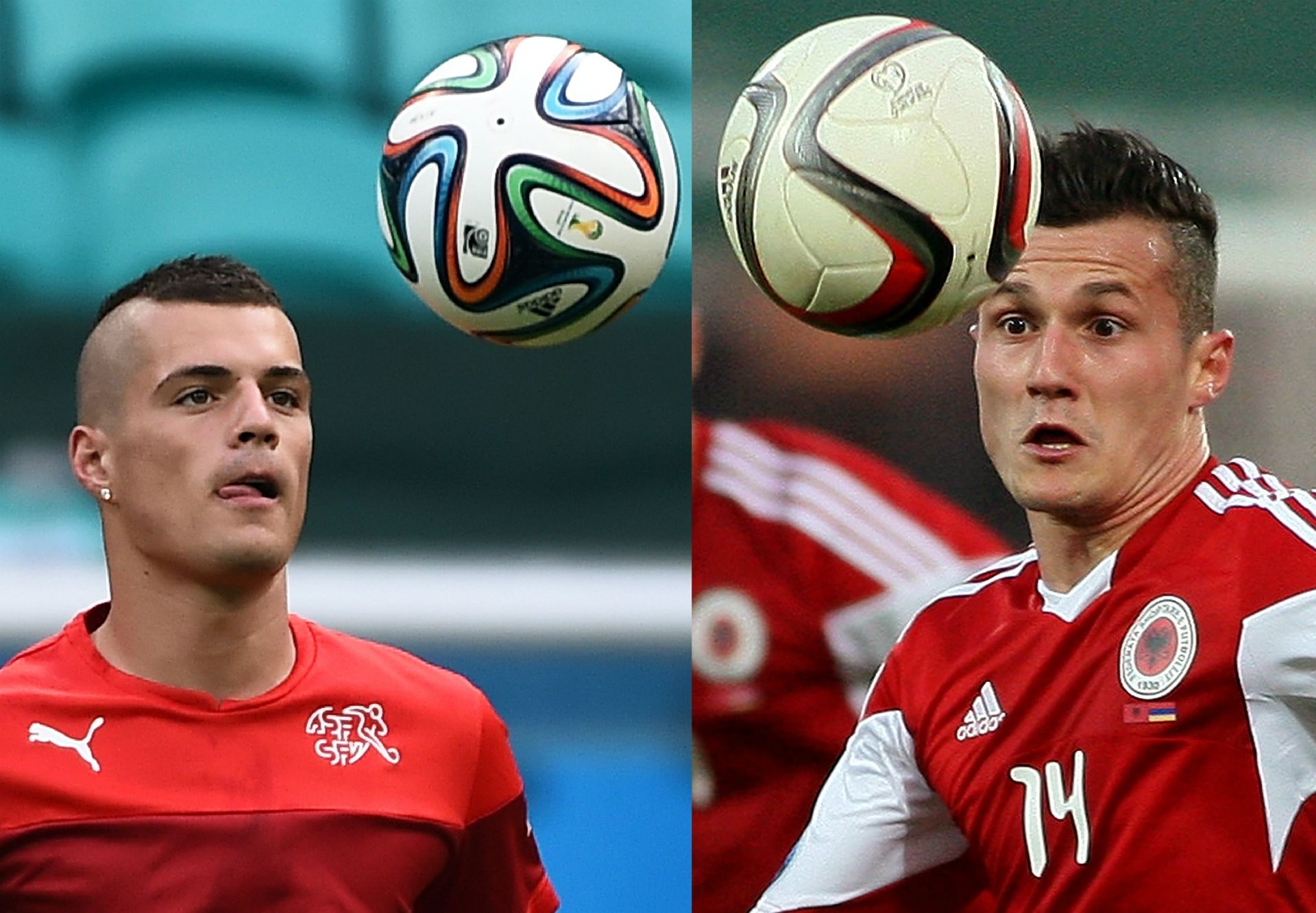 HP Granit Xhaka Taulant Xhaka Switzerland Albania