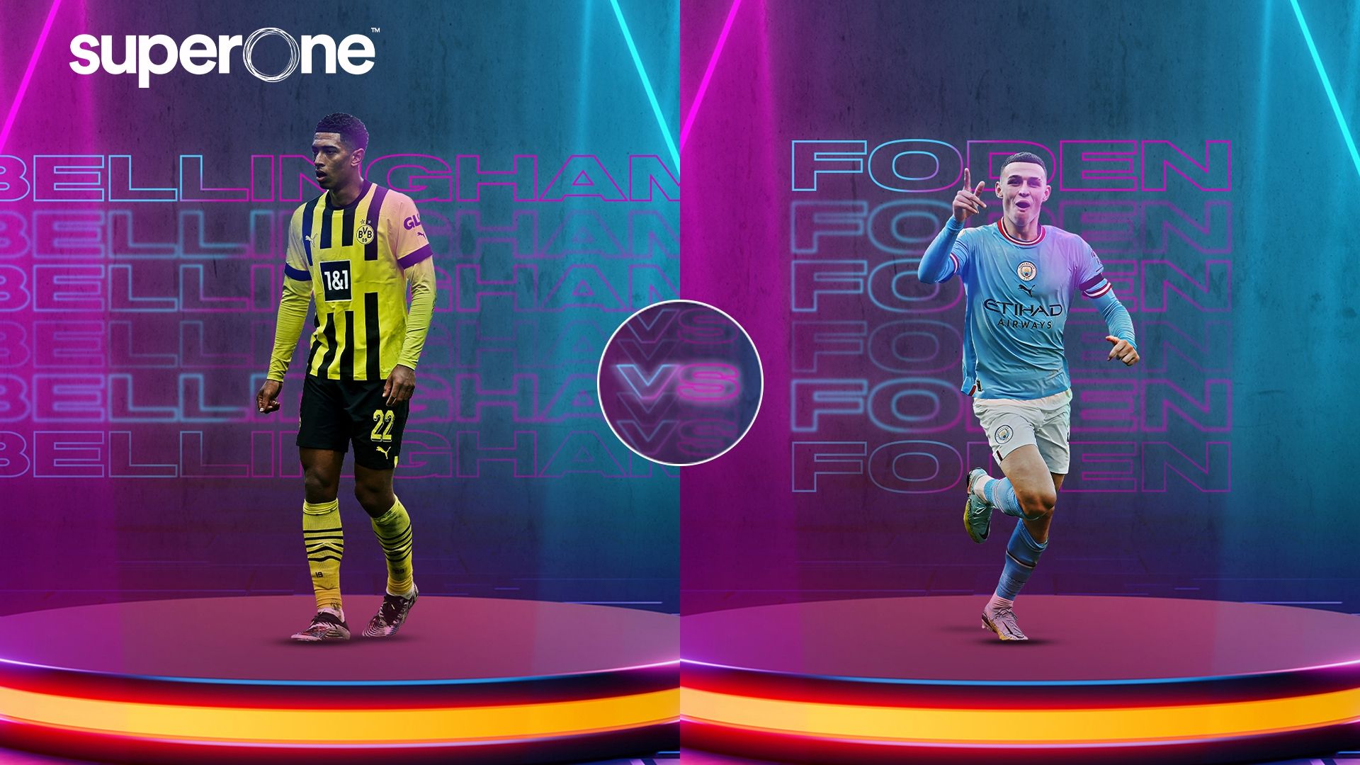 Bellingham vs Foden, GOAL50