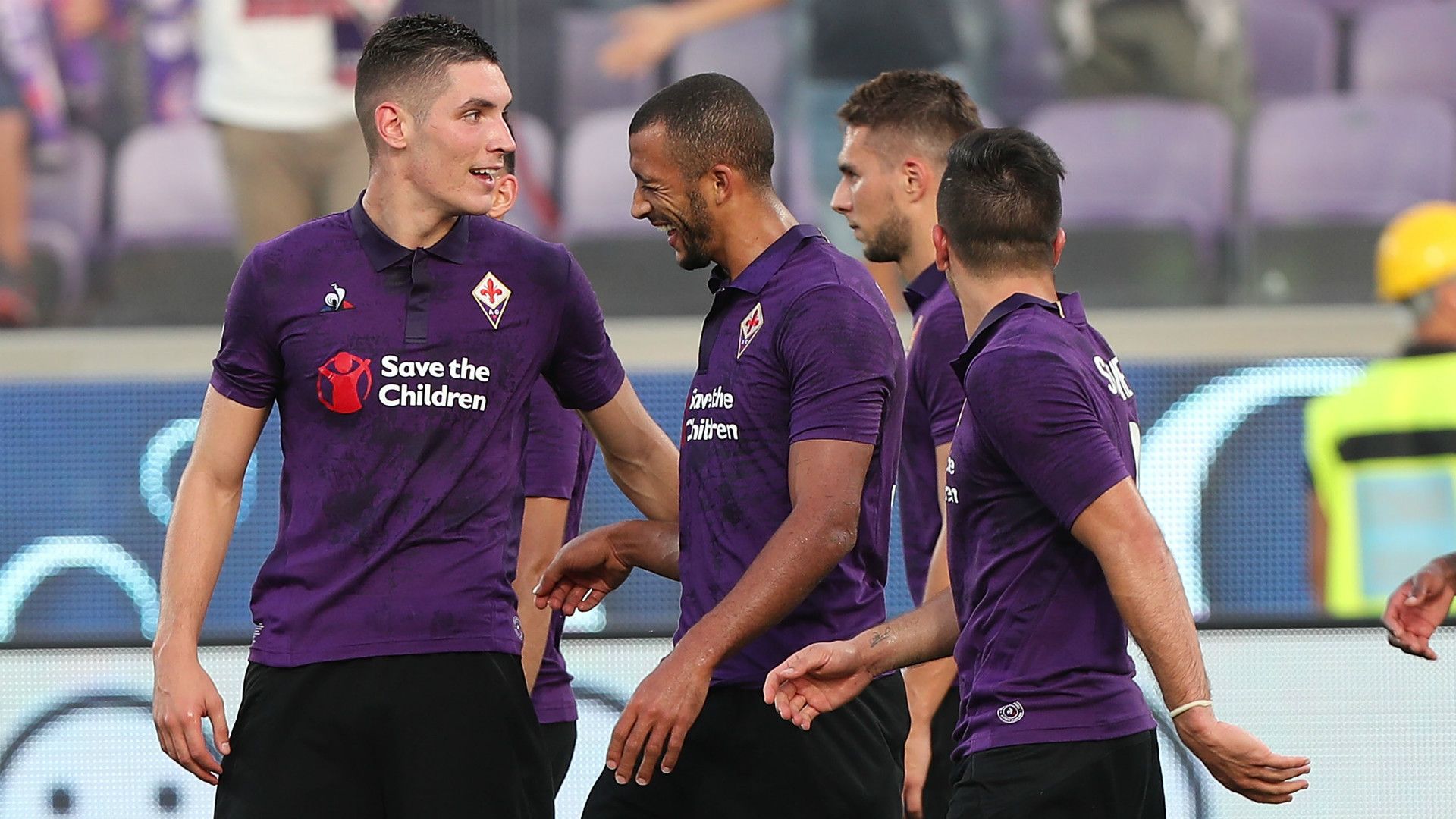 Fiorentina SPAL celeb