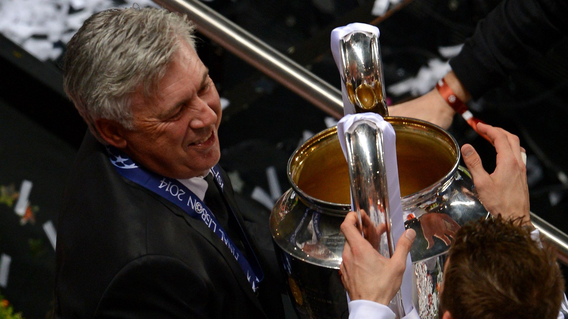 Carlo Ancelotti Real Madrid Champions League 2014