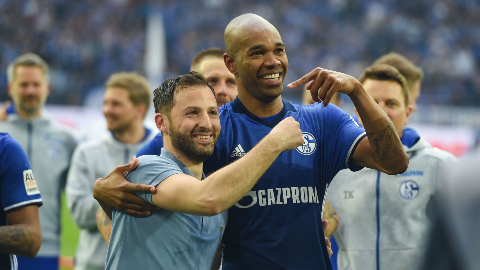 Domenico Tedesco Naldo FC Schalke 04 15042018