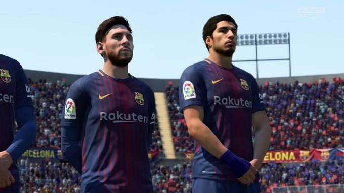 Messi Luis Suárez FIFA 18