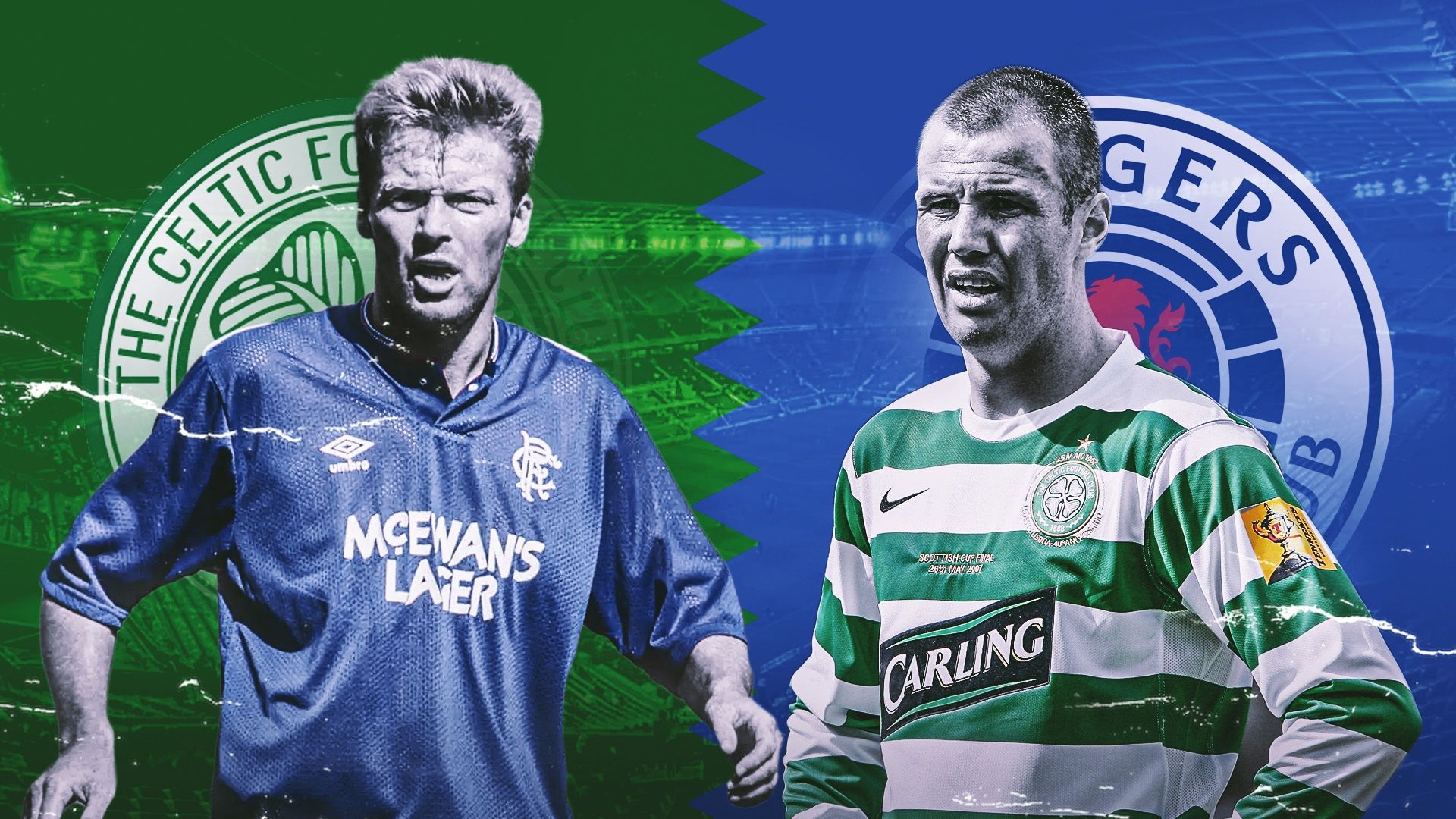Players who featured for both Celtic and Rangers
