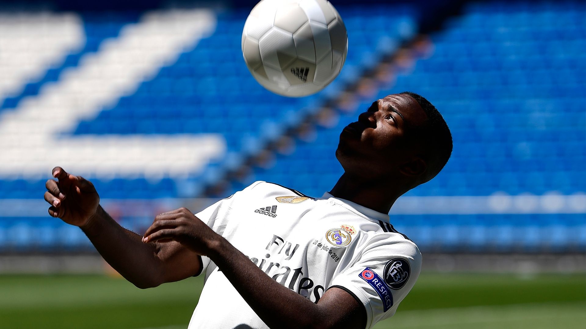 Vinicius Junior Real Madrid apresentação 20 07 18