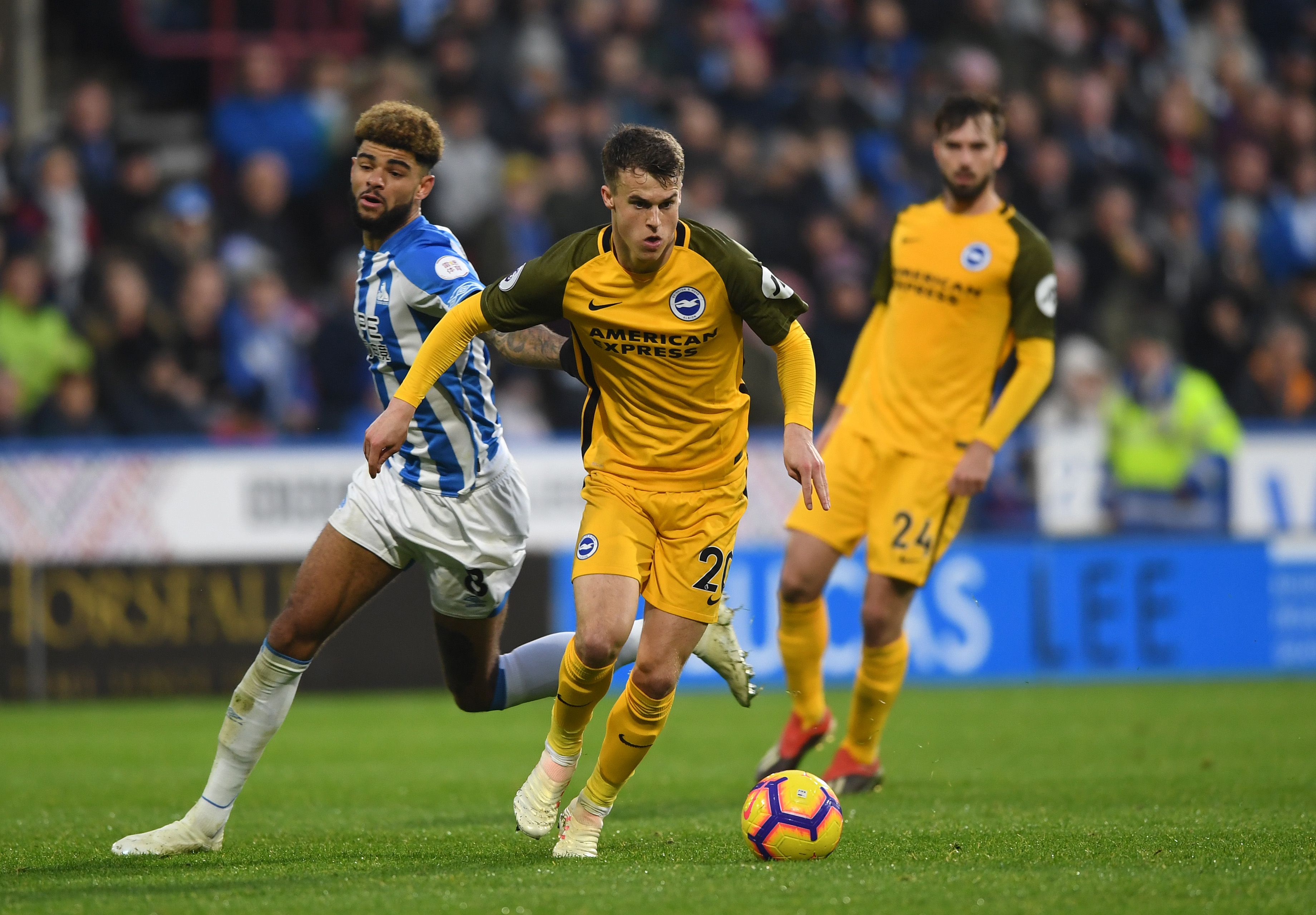 Solly March - Huddersfield Town v Brighton & Hove Albion