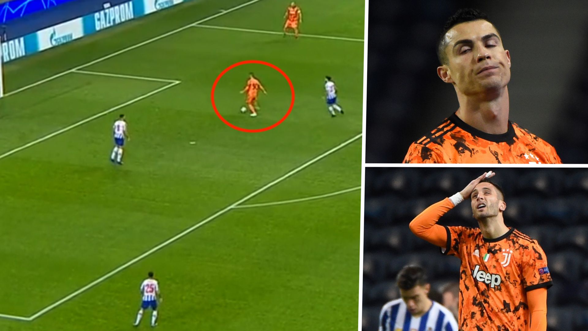 GFX Rodrigo Bentancur Cristiano Ronaldo Porto Juventus