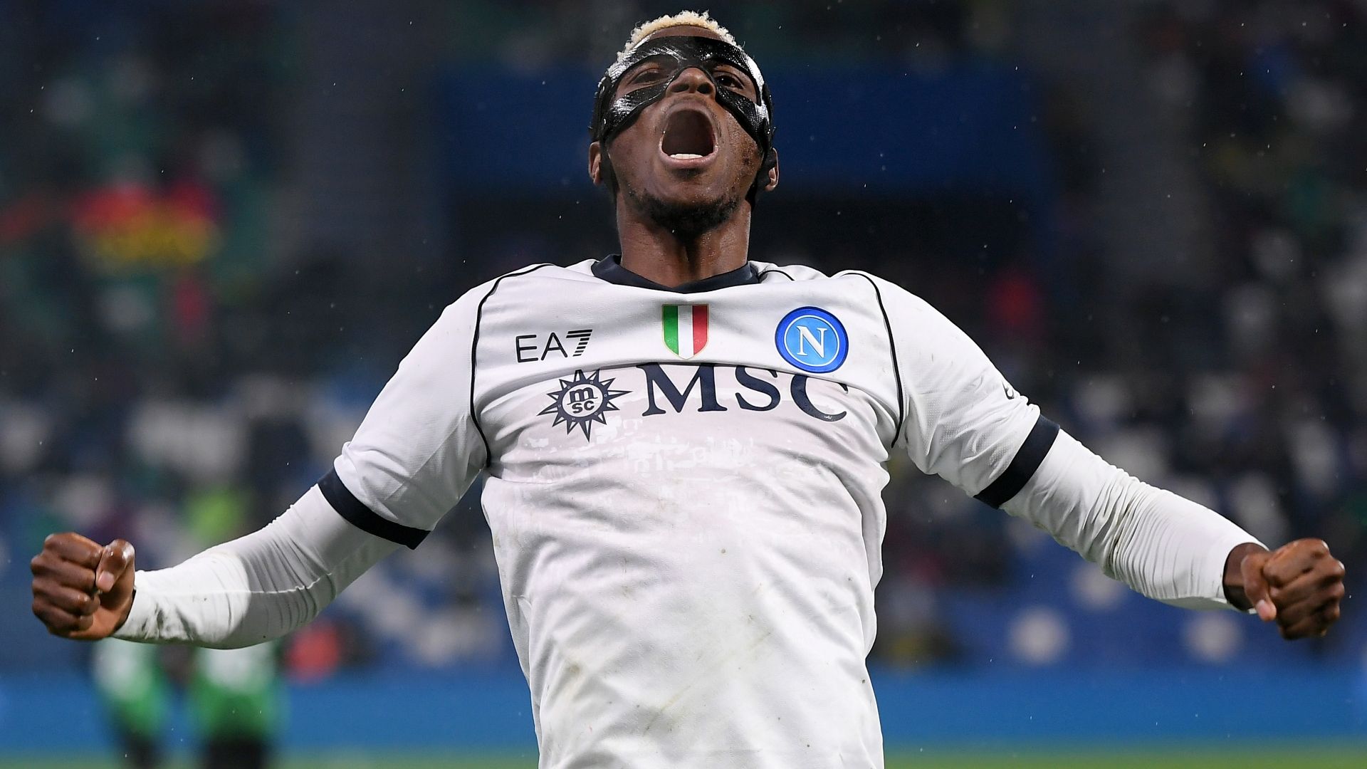 Osimhen Sassuolo Napoli Serie A